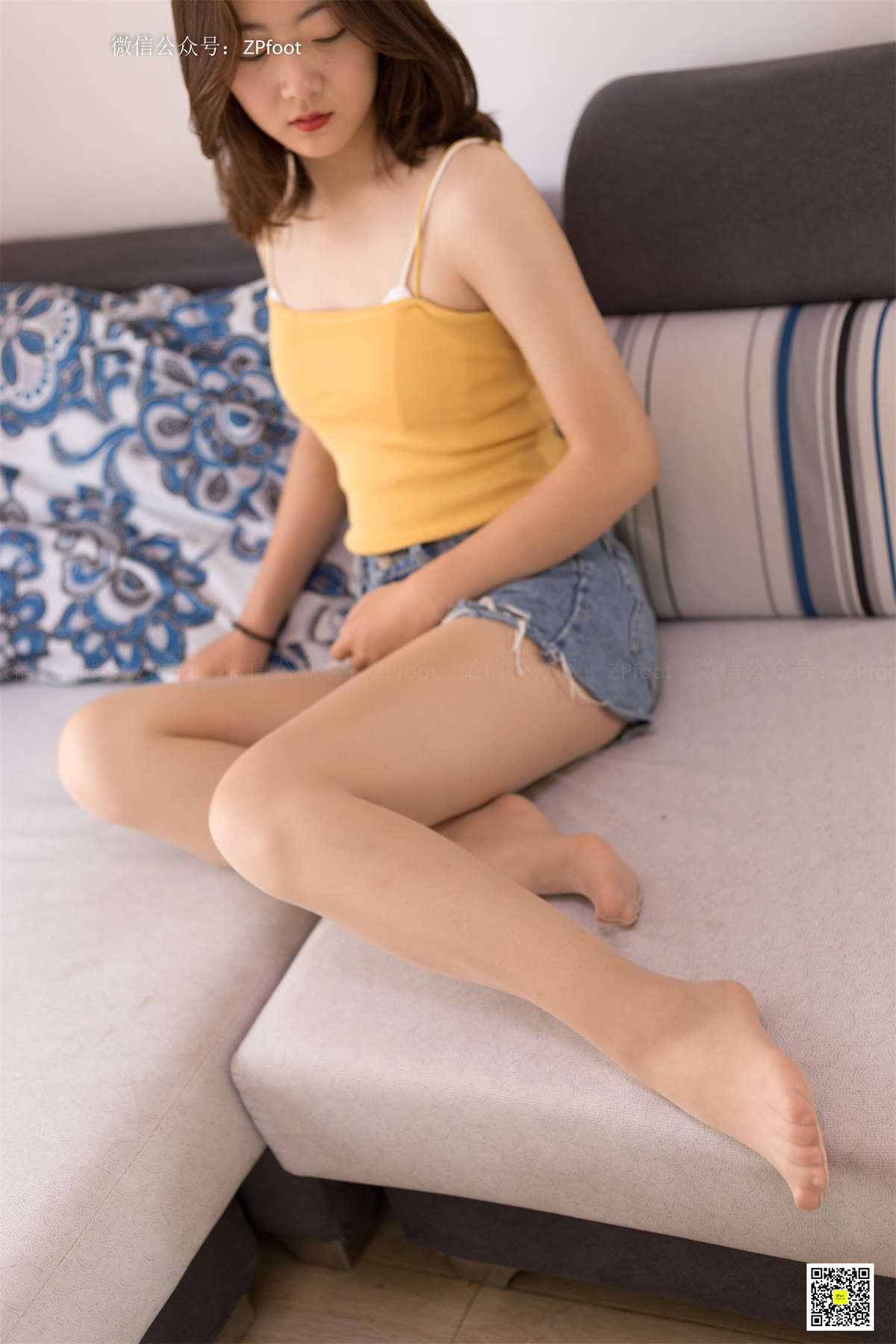 图片[2]-LSS山茶摄影 NO.026 艺术系肉丝-日更街拍