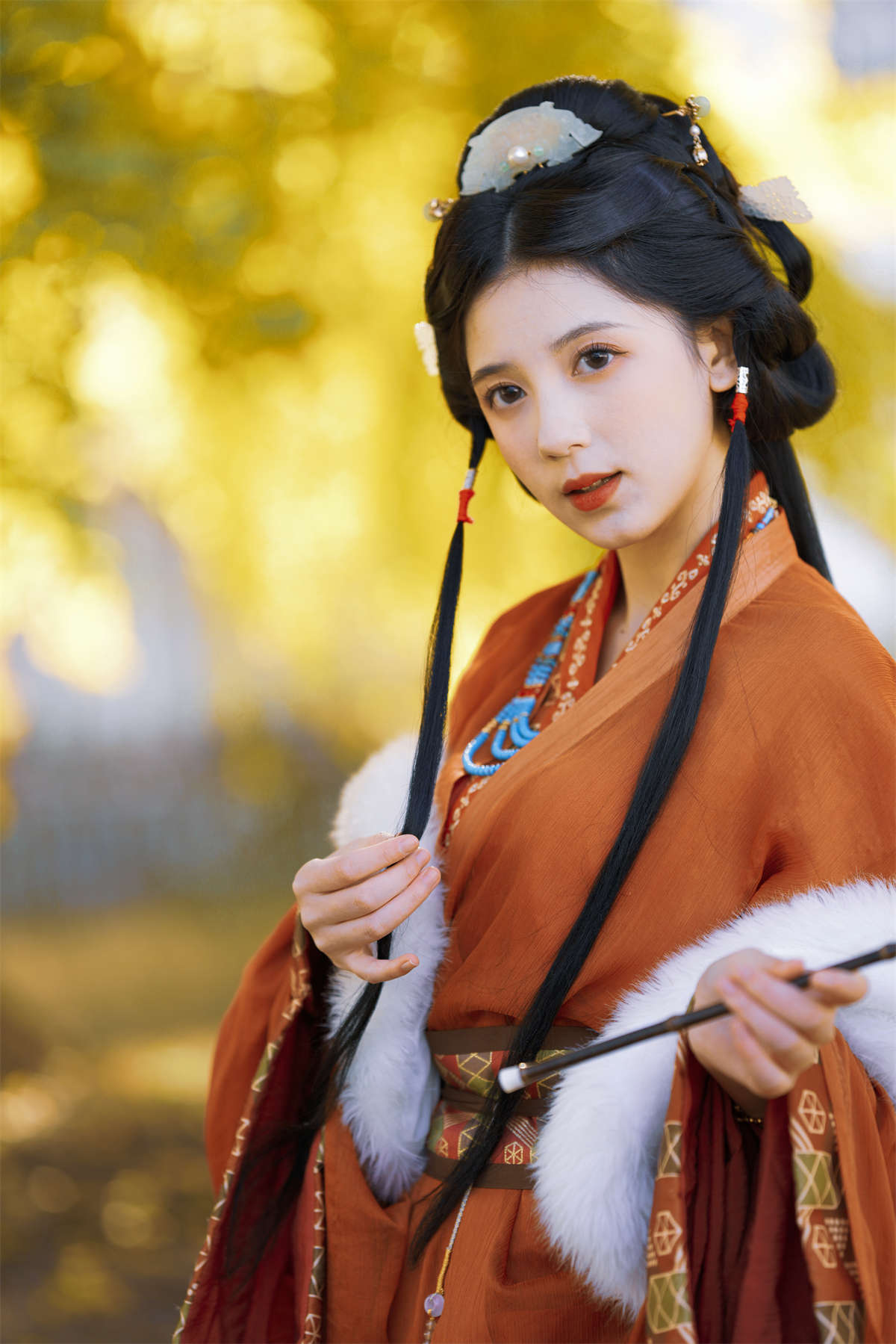 YITUYU艺图语 2024.01.19 深秋杏情 潘潘-日更街拍