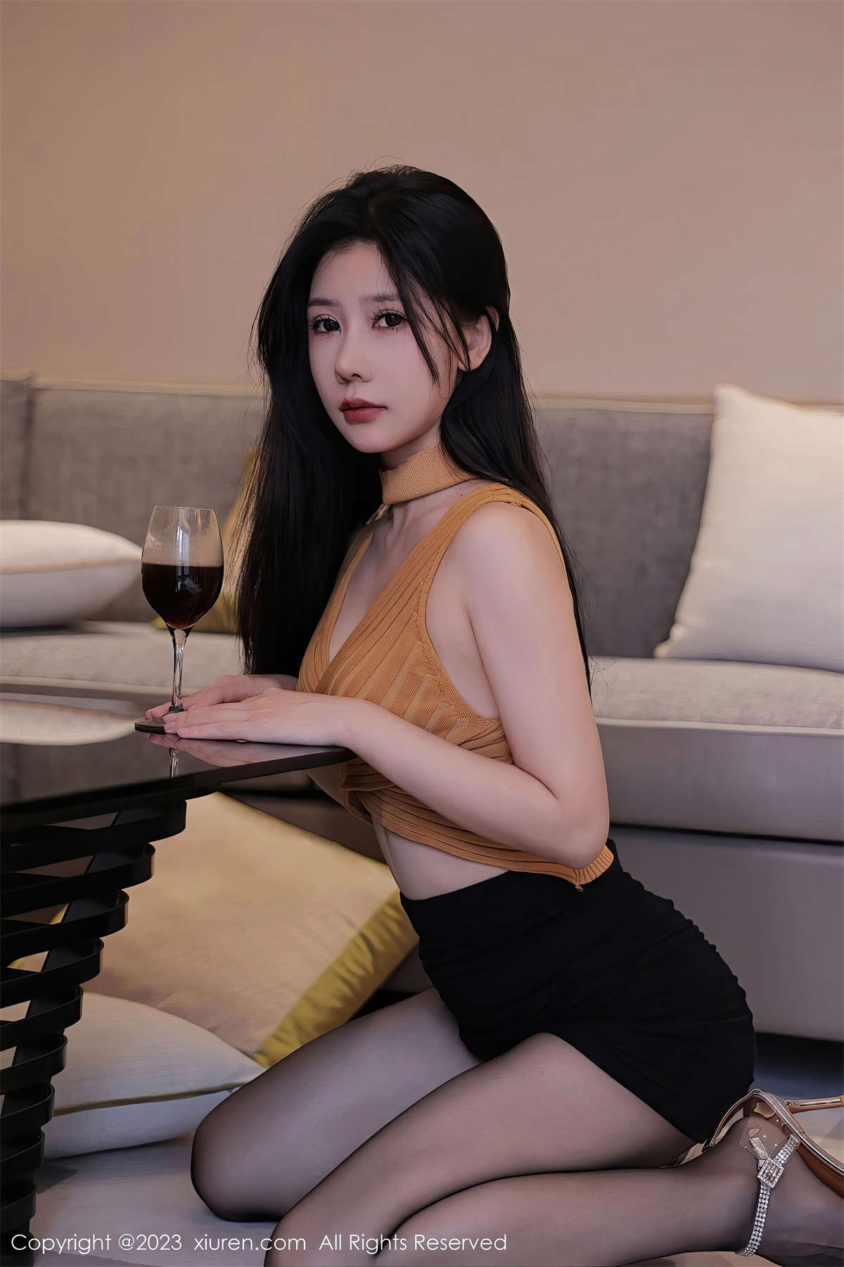 图片[2]-Xiuren秀人网 2023.06.15 No.6920 尹甜甜-日更街拍