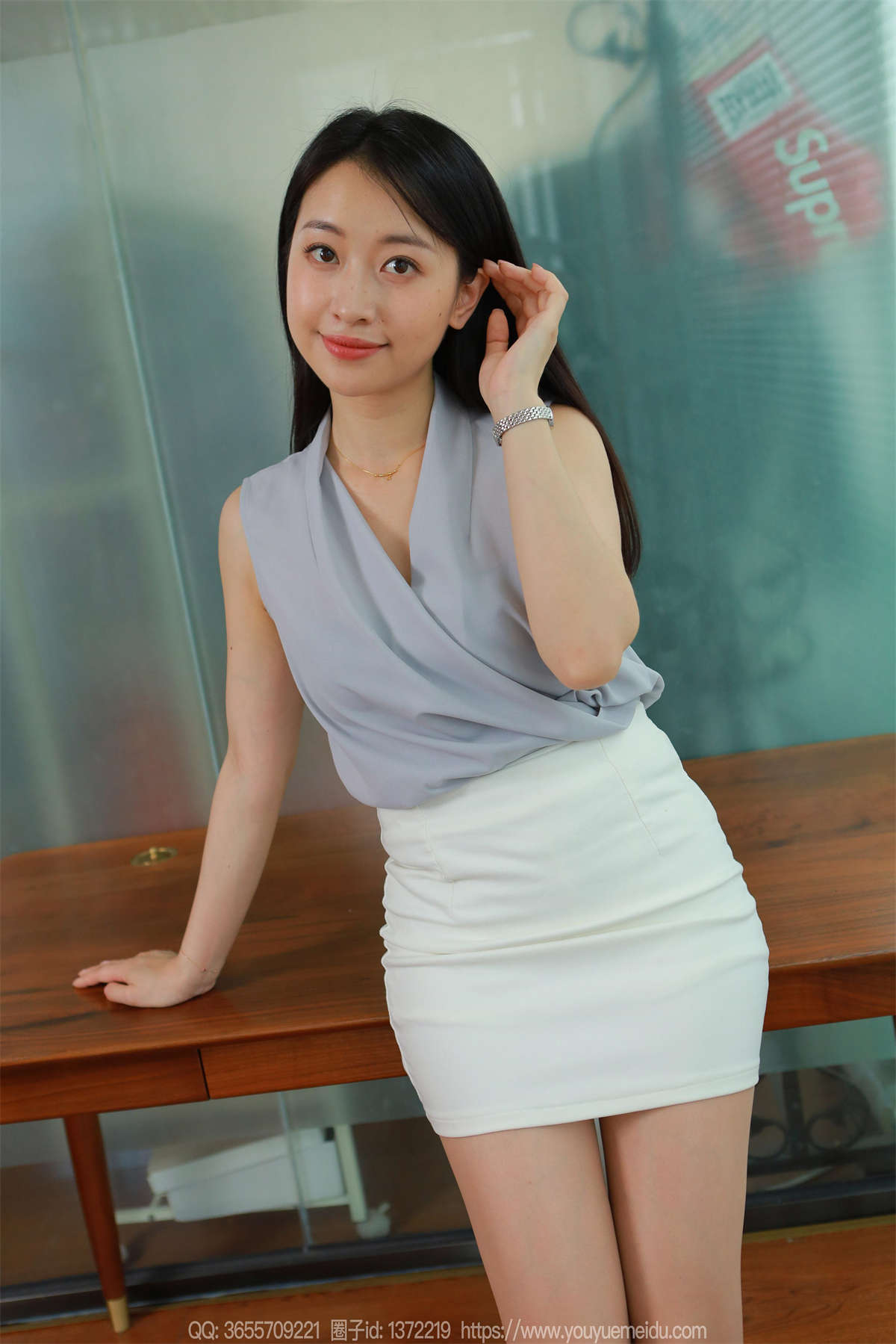 图片[2]-IESS异思趣向 2024.05.08 丝享家1736：小婕 不想上班-日更街拍