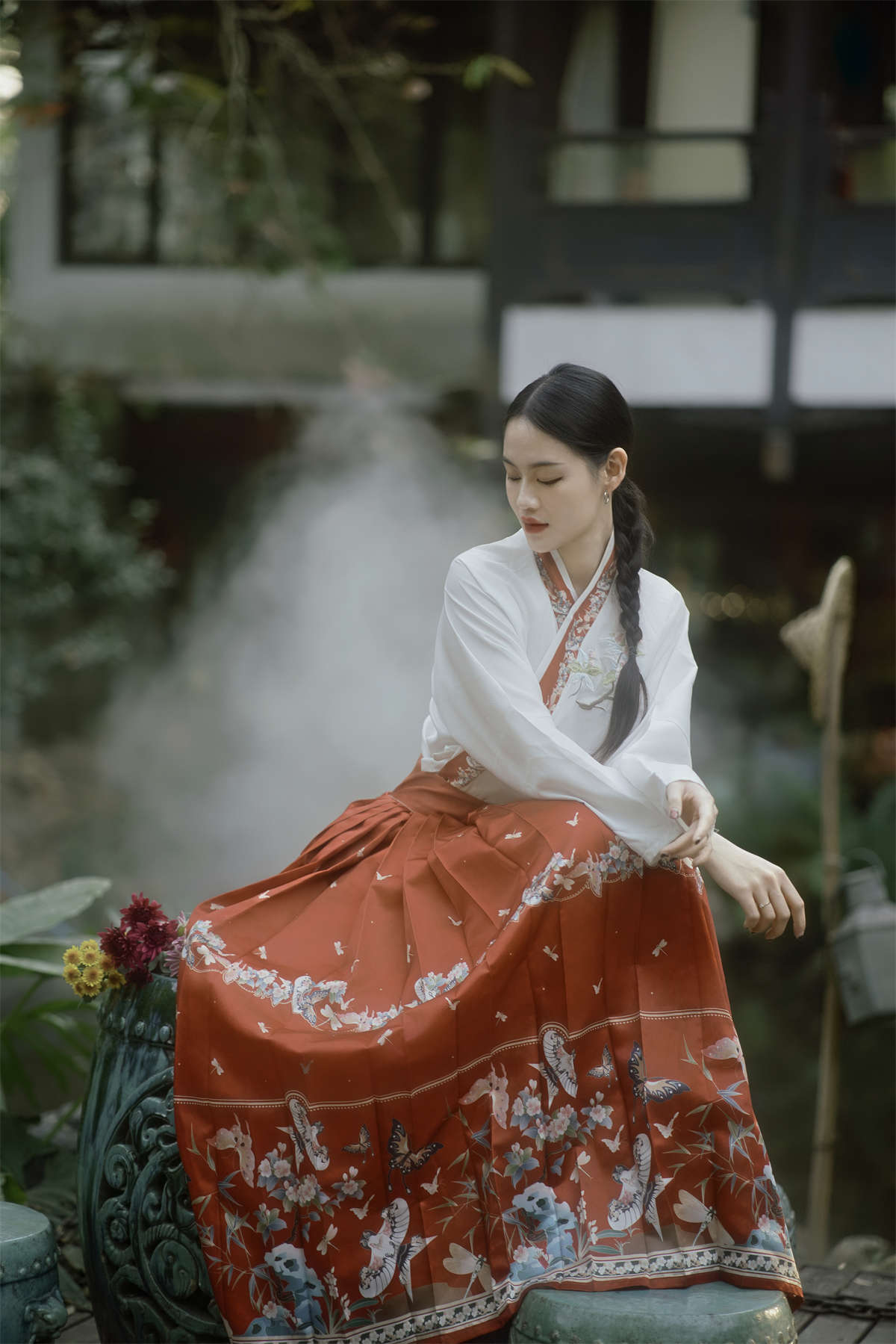 图片[2]-YITUYU艺图语 2025.04.09 青庭疏影，惊鸿入画 曼丽-日更街拍