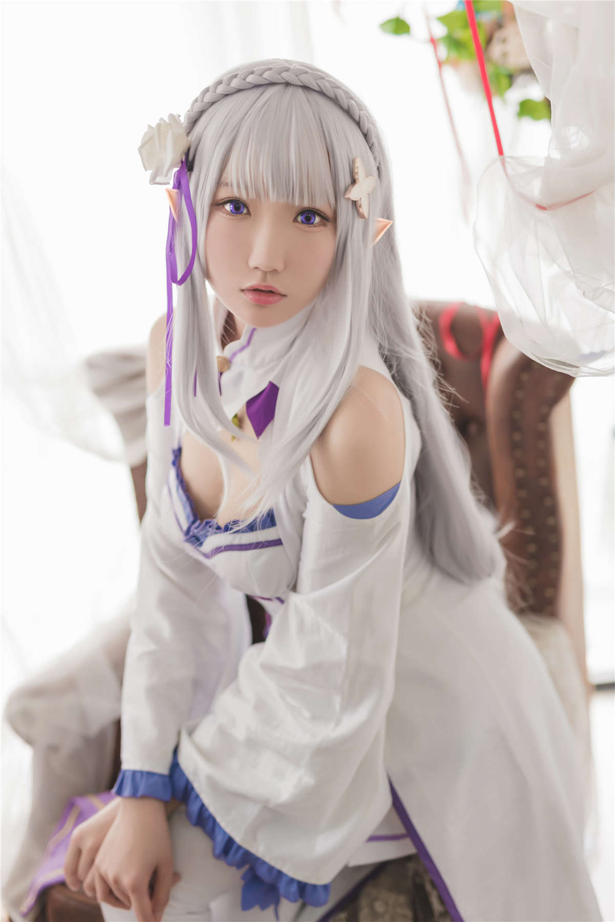 图片[2]-微博知名coser瓜希酱 艾米莉亚-日更街拍