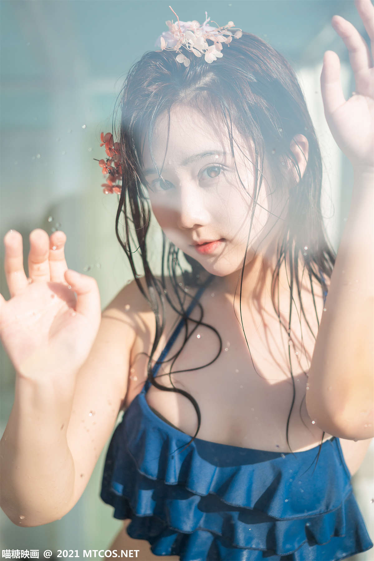 图片[2]-喵糖映画 VOL.361 夏日沐浴-日更街拍