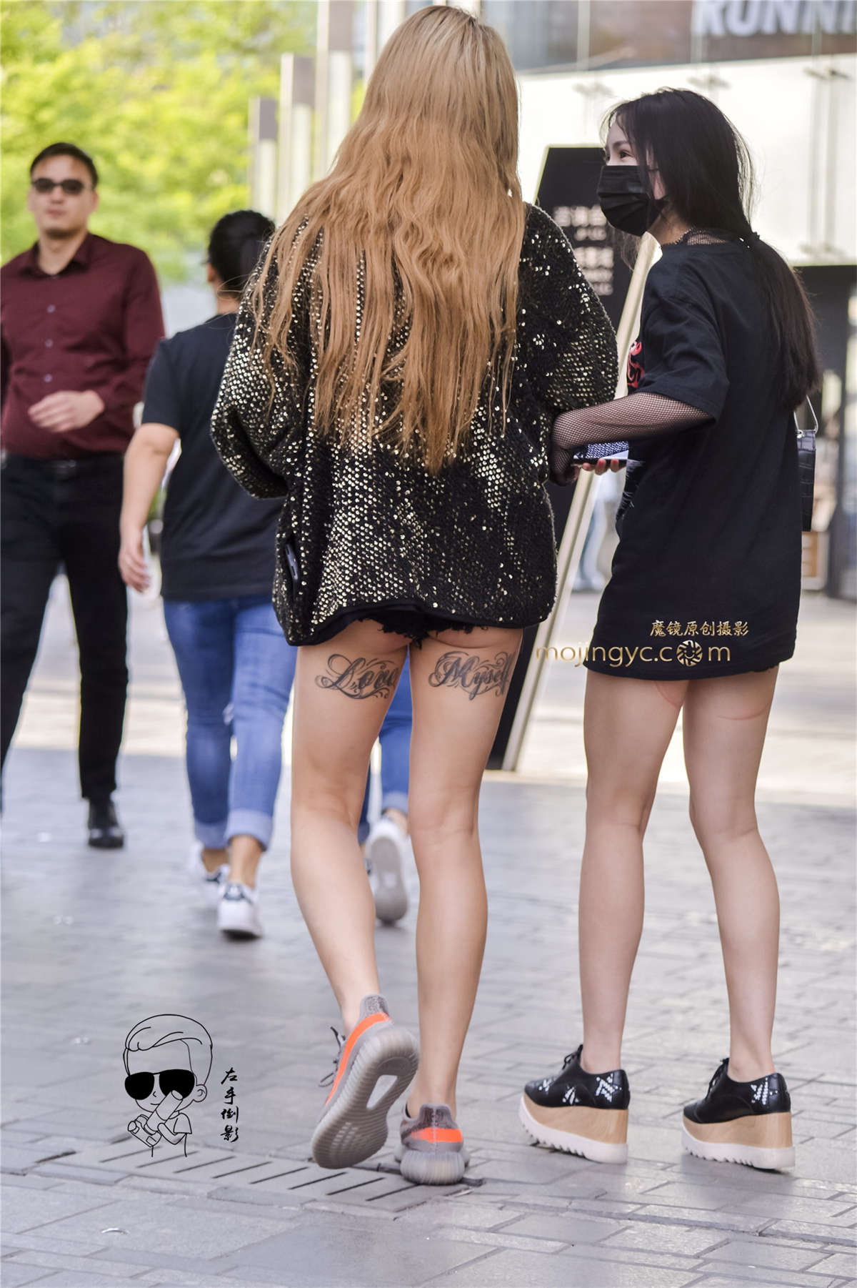 图片[2]-超超超短裤显美臀-日更街拍