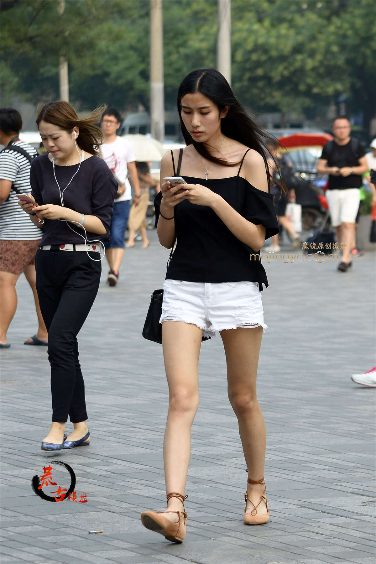 图片[2]-8-7 绑带鞋-日更街拍