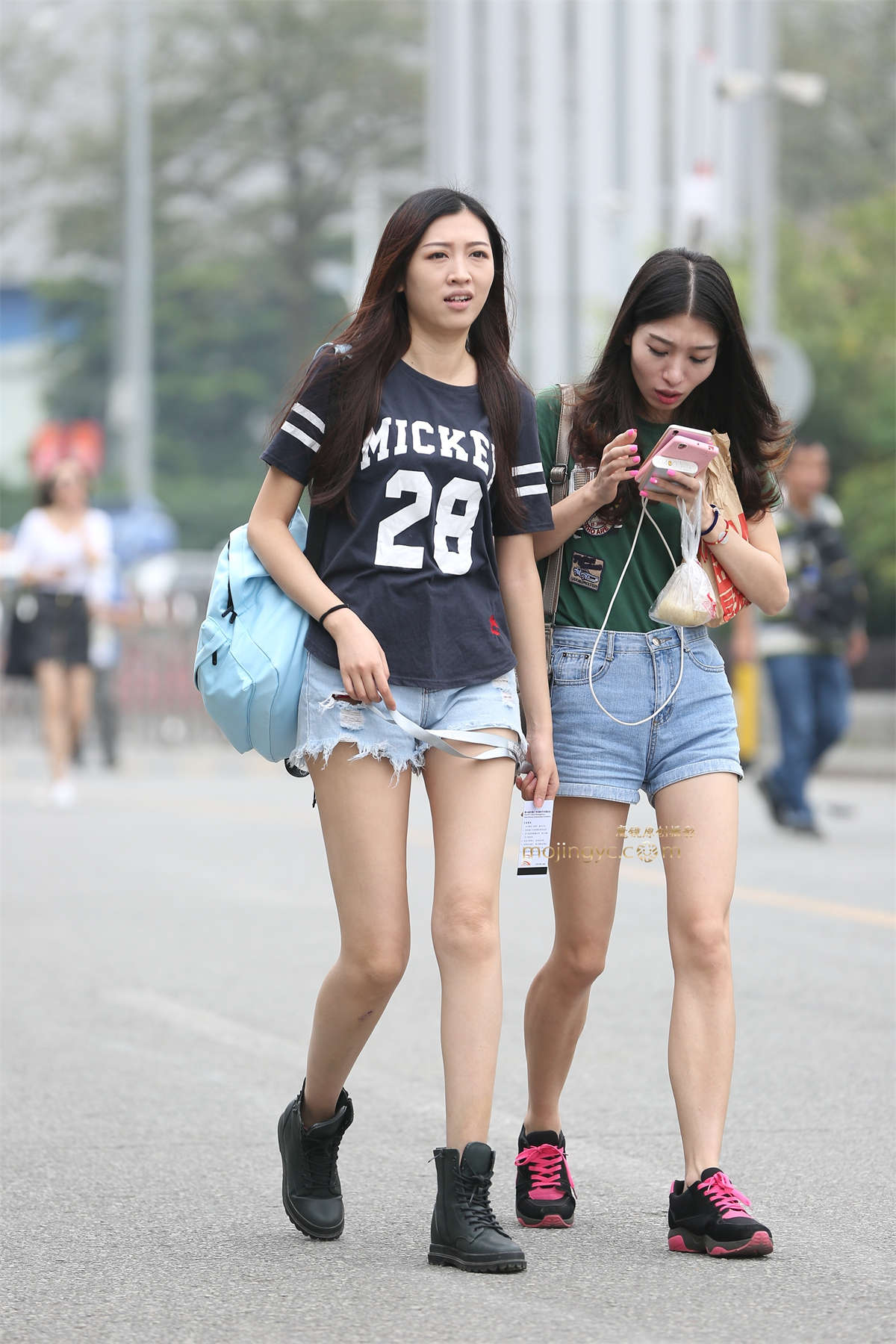 牛仔裤mm-日更街拍