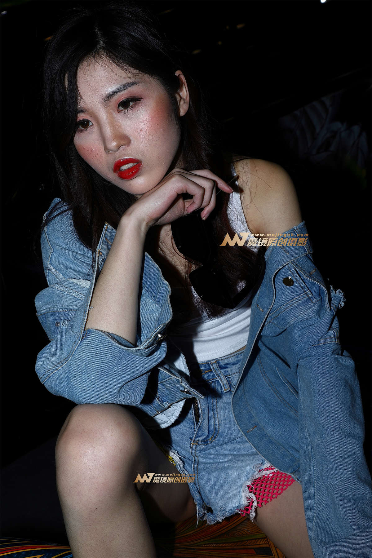 【Mark赛帖】牛仔服少女-日更街拍