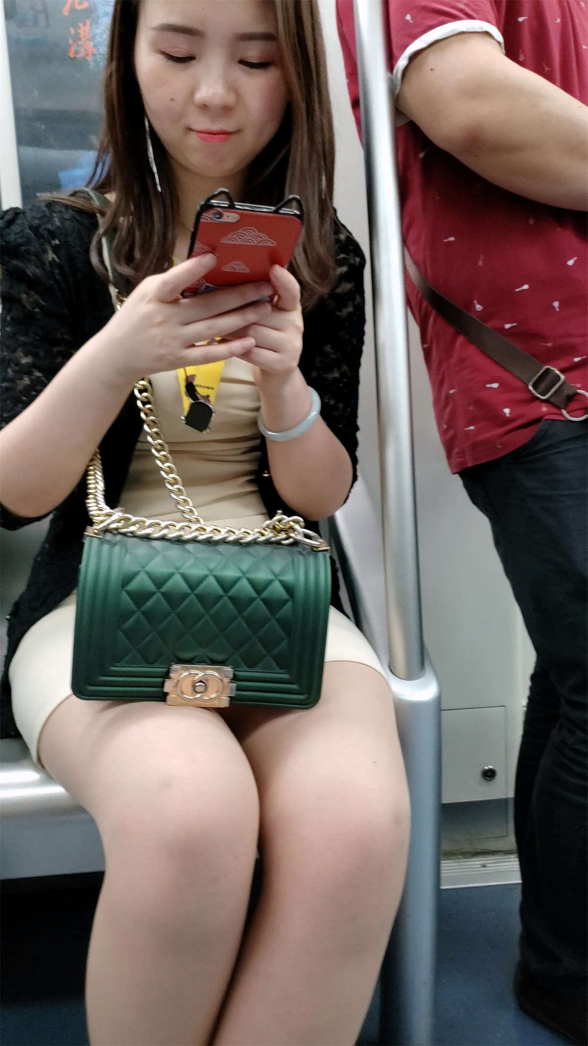 图片[2]-超极品美腿甜美MM-日更街拍