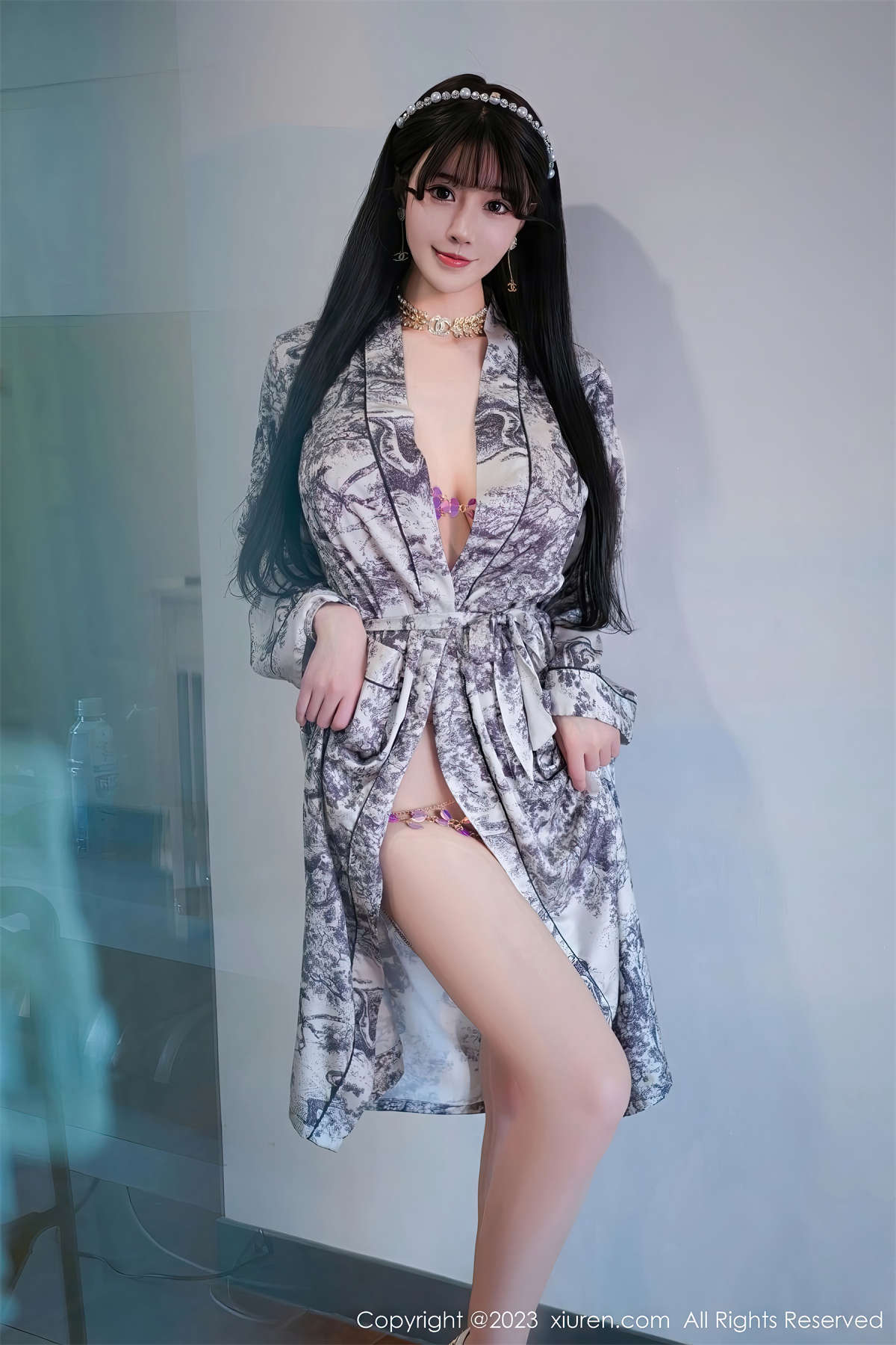 图片[2]-Xiuren秀人网 2023.06.16 No.6932 朱可儿-日更街拍