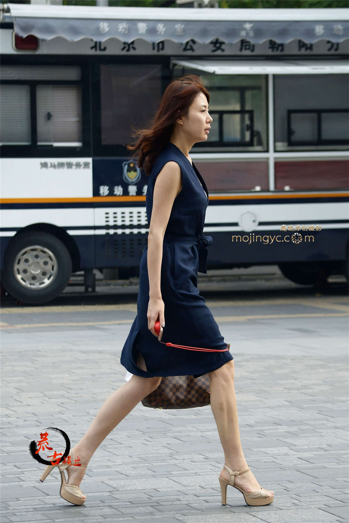 图片[2]-8-7 粗跟鞋-日更街拍