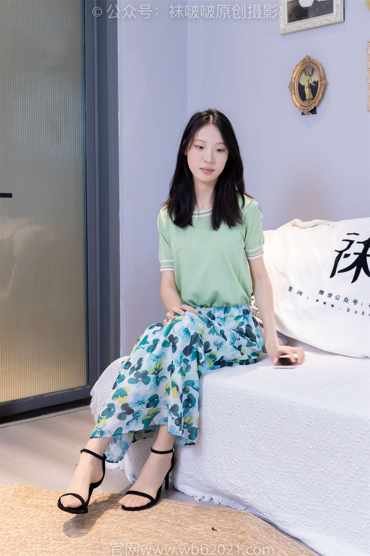 图片[2]-袜啵啵 No.357 雪糕-高跟鞋、高跟凉鞋、肉丝（脚尖微加固款）、裸足、视频超近景为主 超长花絮版-日更街拍