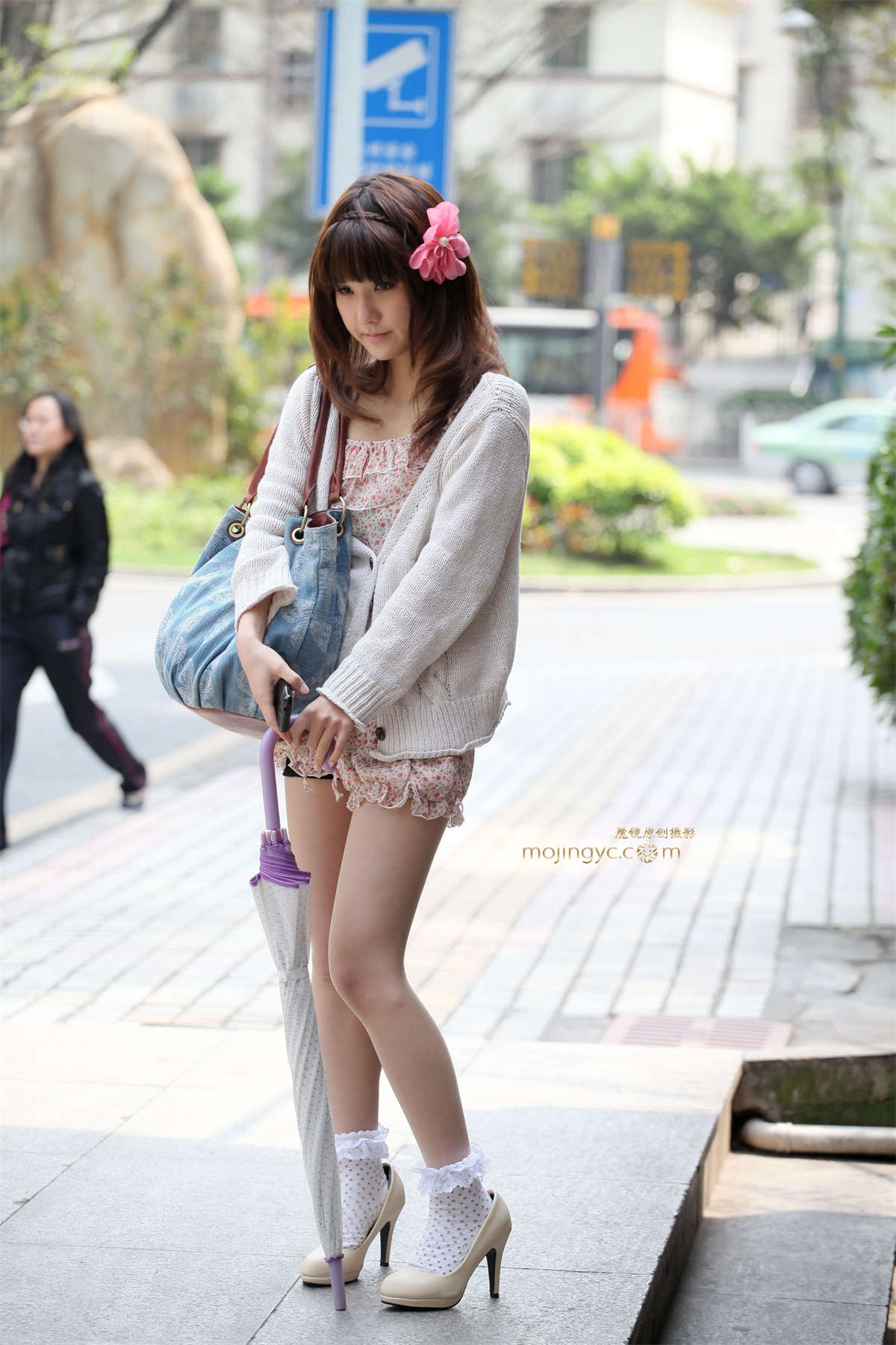 图片[2]-日系肉丝mm-日更街拍