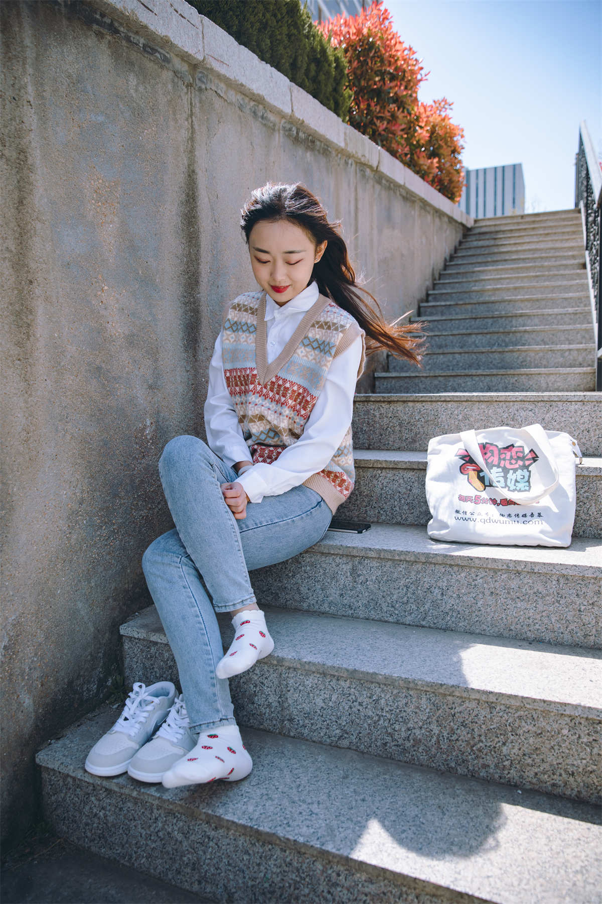 图片[2]-物恋传媒 NO.754期 喵喵-醉春烟-日更街拍