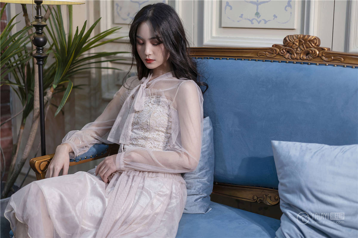 图片[2]-YALAYI雅拉伊 No.227 蓝月 项兴咏-日更街拍