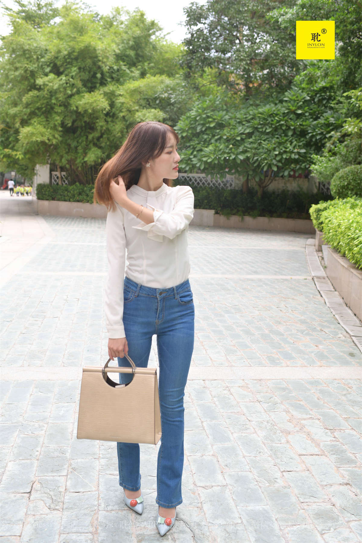 图片[2]-IESS异思趣向040 耽丝第N种幻想之婉萍的一天④-日更街拍