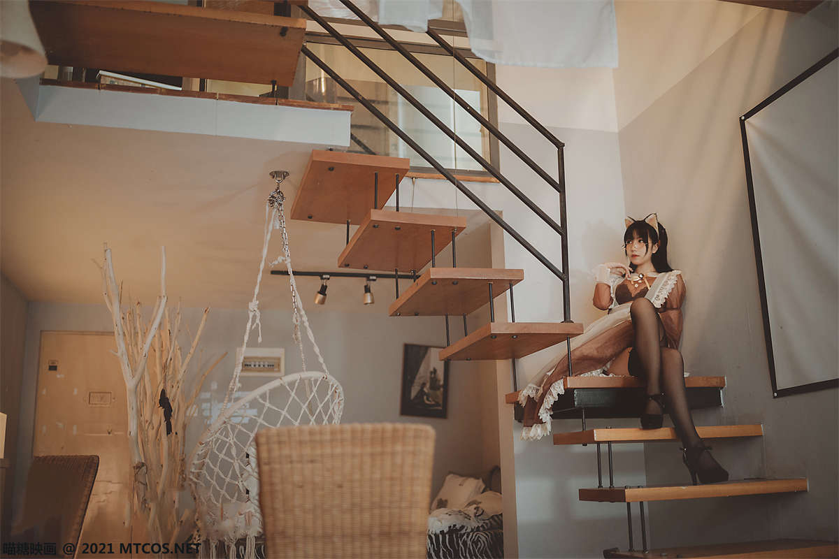 图片[2]-喵糖映画 VOL.373 猫耳女仆-日更街拍