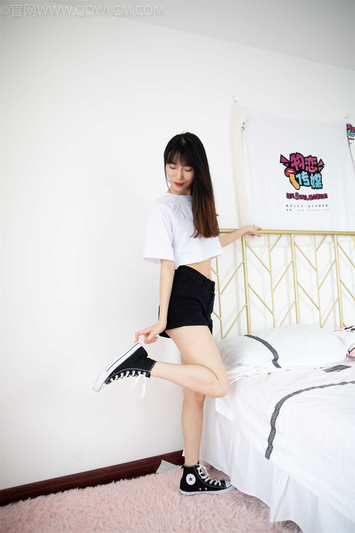 图片[2]-物恋传媒 NO.1018 猫耳-浅色流年-日更街拍