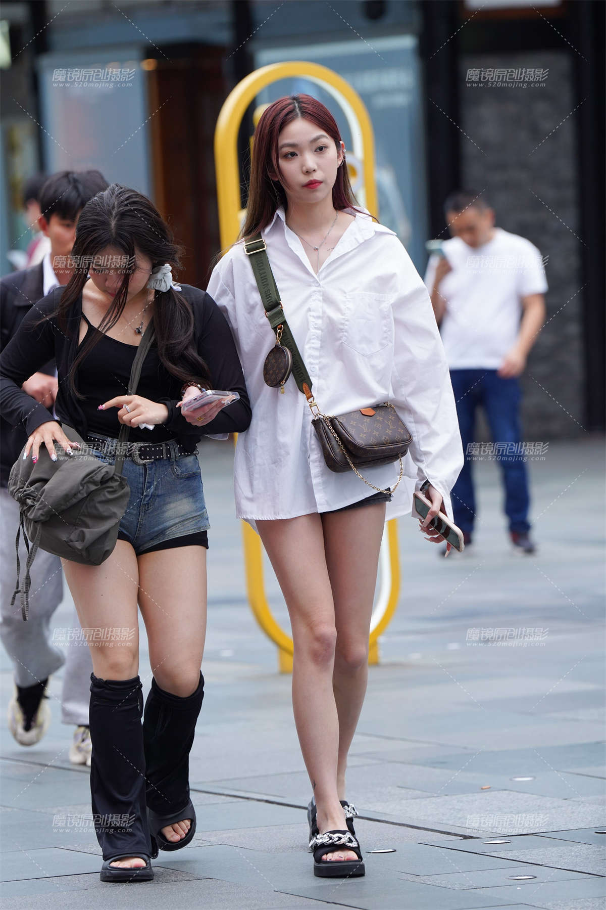 长腿小清新-日更街拍