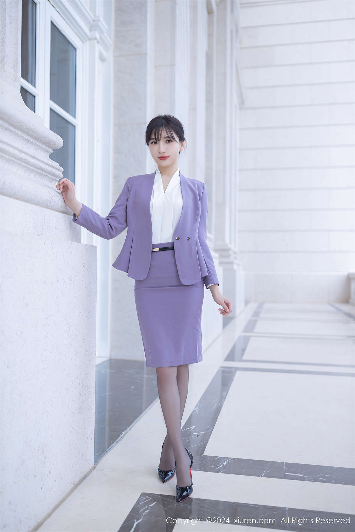 图片[2]-Xiuren秀人网 2024.06.13 NO.8700 陆萱萱-日更街拍