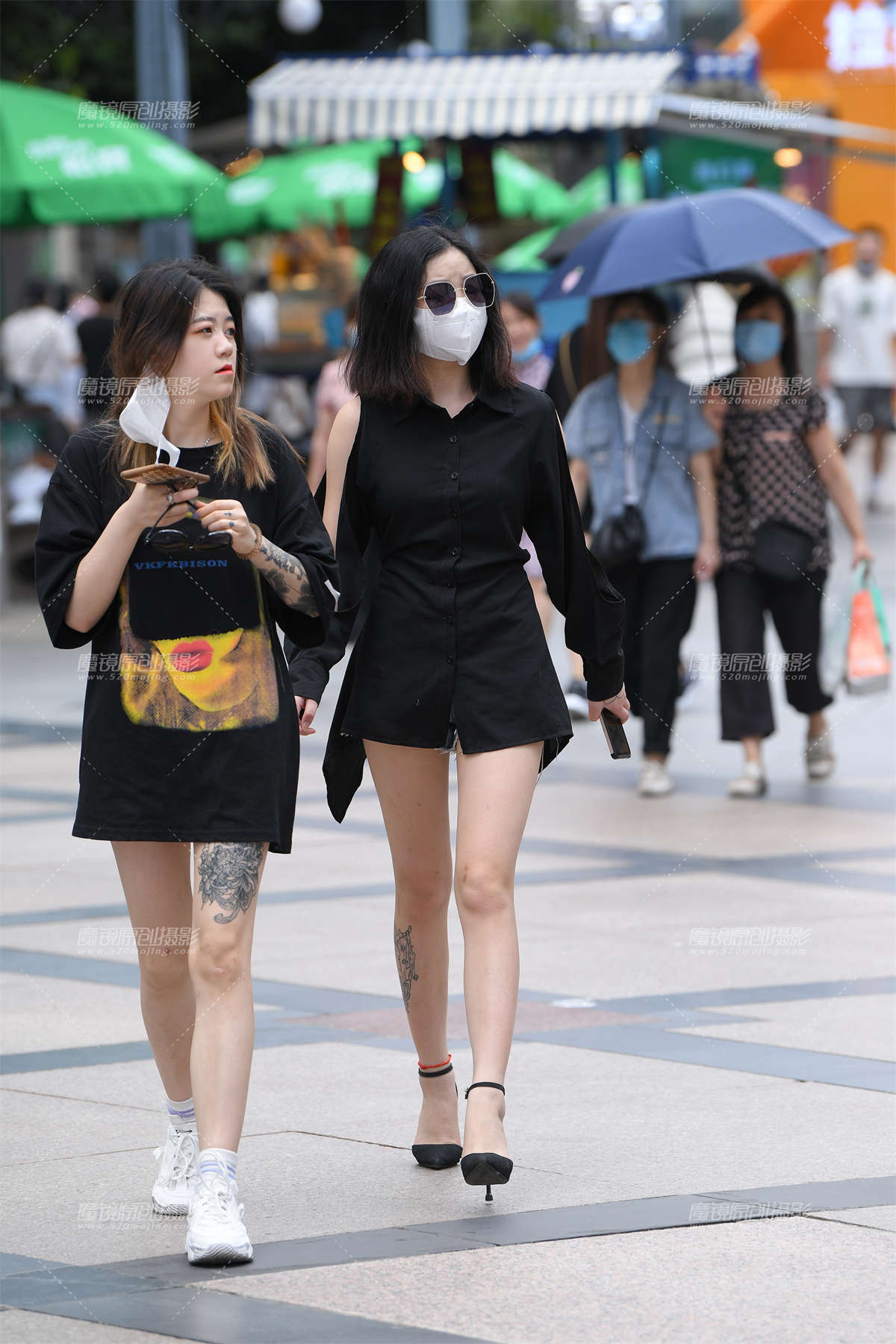 热裤长腿~-日更街拍
