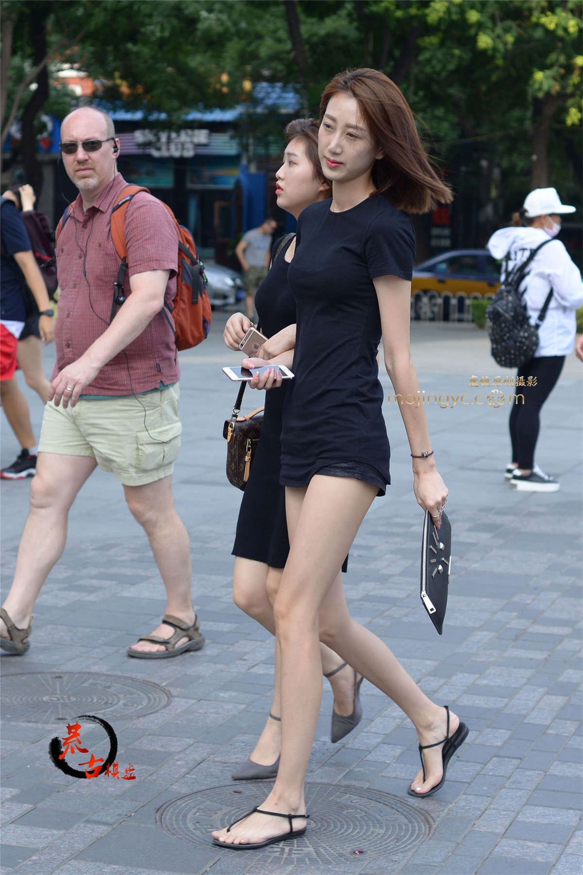 8-9 大长腿-日更街拍
