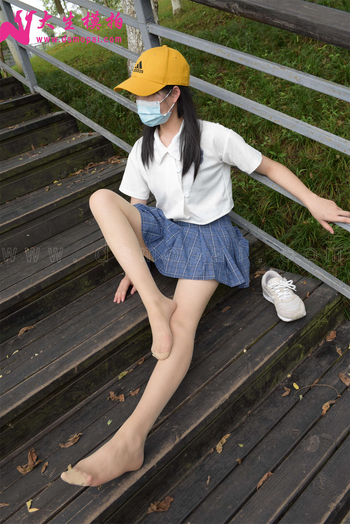 图片[2]-大生模拍 NO.199 饭饭 公园小憩-日更街拍