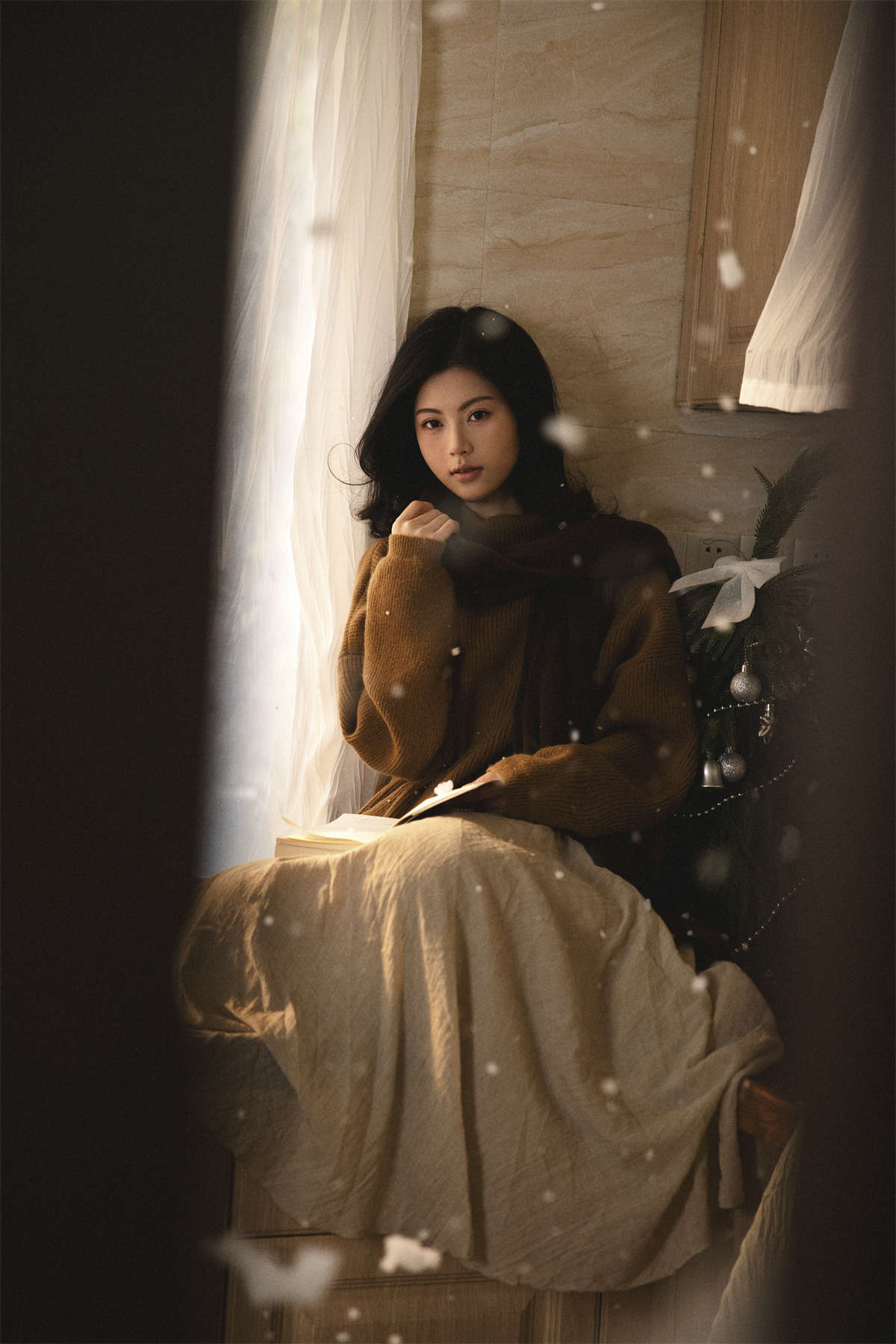 图片[2]-YITUYU艺图语 2025.04.16 深秋厨房的文艺少女 单单-日更街拍