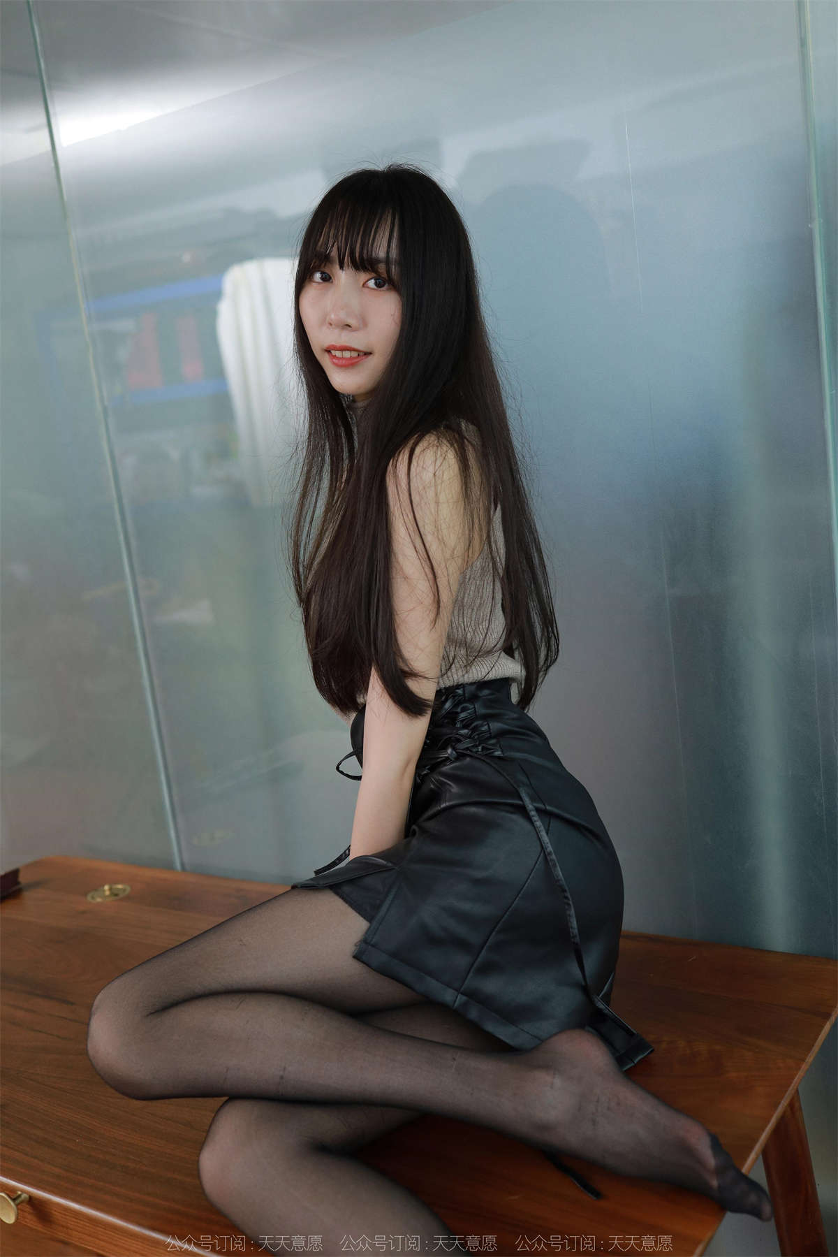 图片[2]-IESS异思趣向 2022.12.11 丝享家1295：团团 暗里着迷-日更街拍