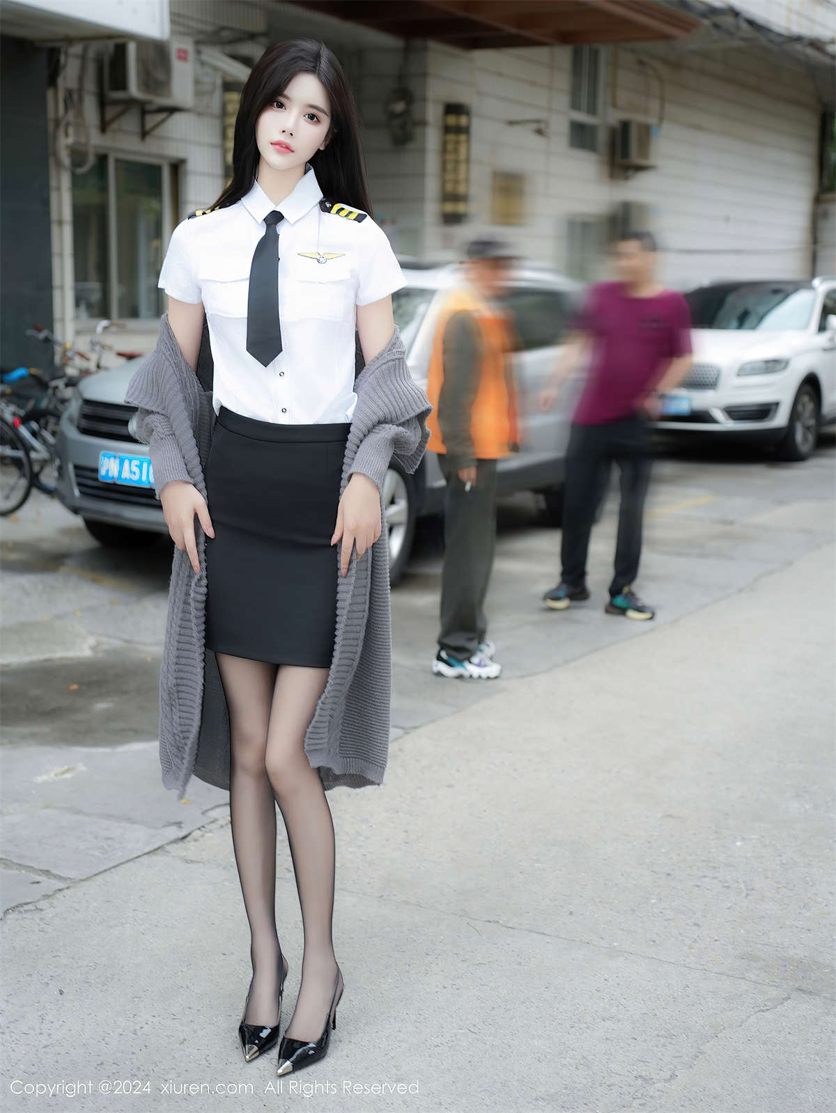 图片[2]-Xiuren秀人网 2024.10.25 NO.9349 Erikaki-日更街拍