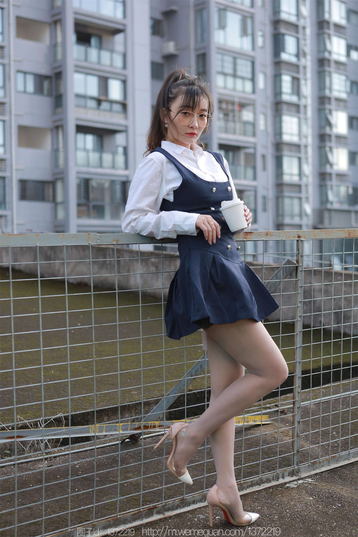 IESS异思趣向 2022.12.13 丝享家1297：秋秋 楼梯偶遇婉萍-日更街拍