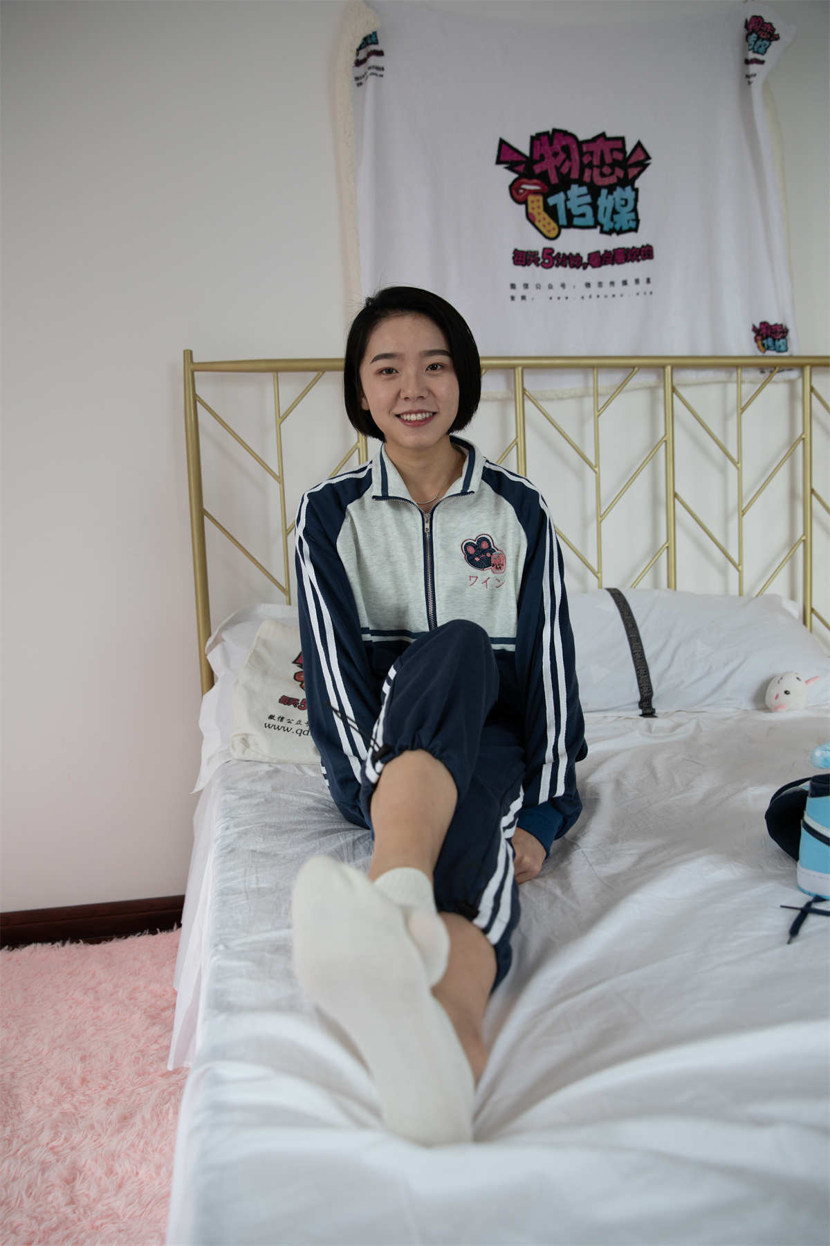 物恋传媒 NO.759期 小飞-蓝色生命-日更街拍