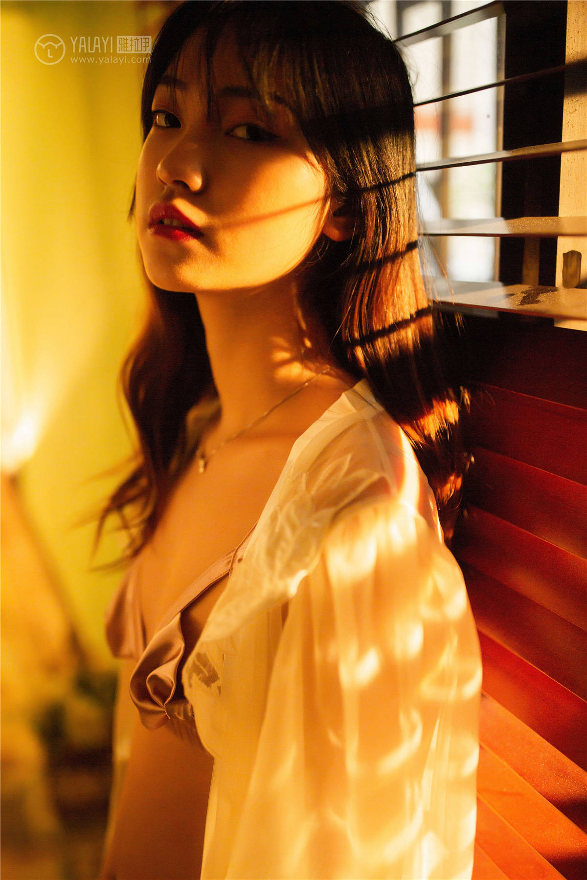 图片[2]-YALAYI雅拉伊 No.233 天蓝酱爱囚-日更街拍