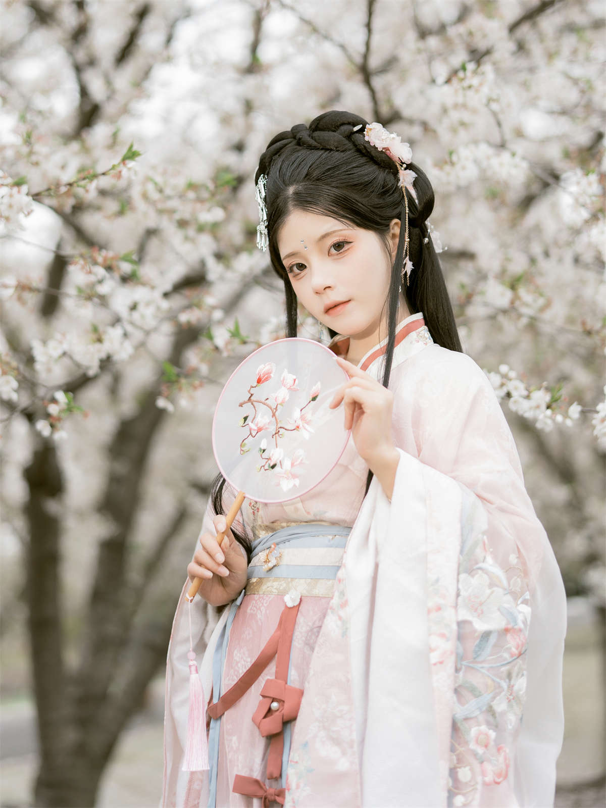YITUYU艺图语 2025.04.17 樱花林 琵琶情 顾言一-日更街拍