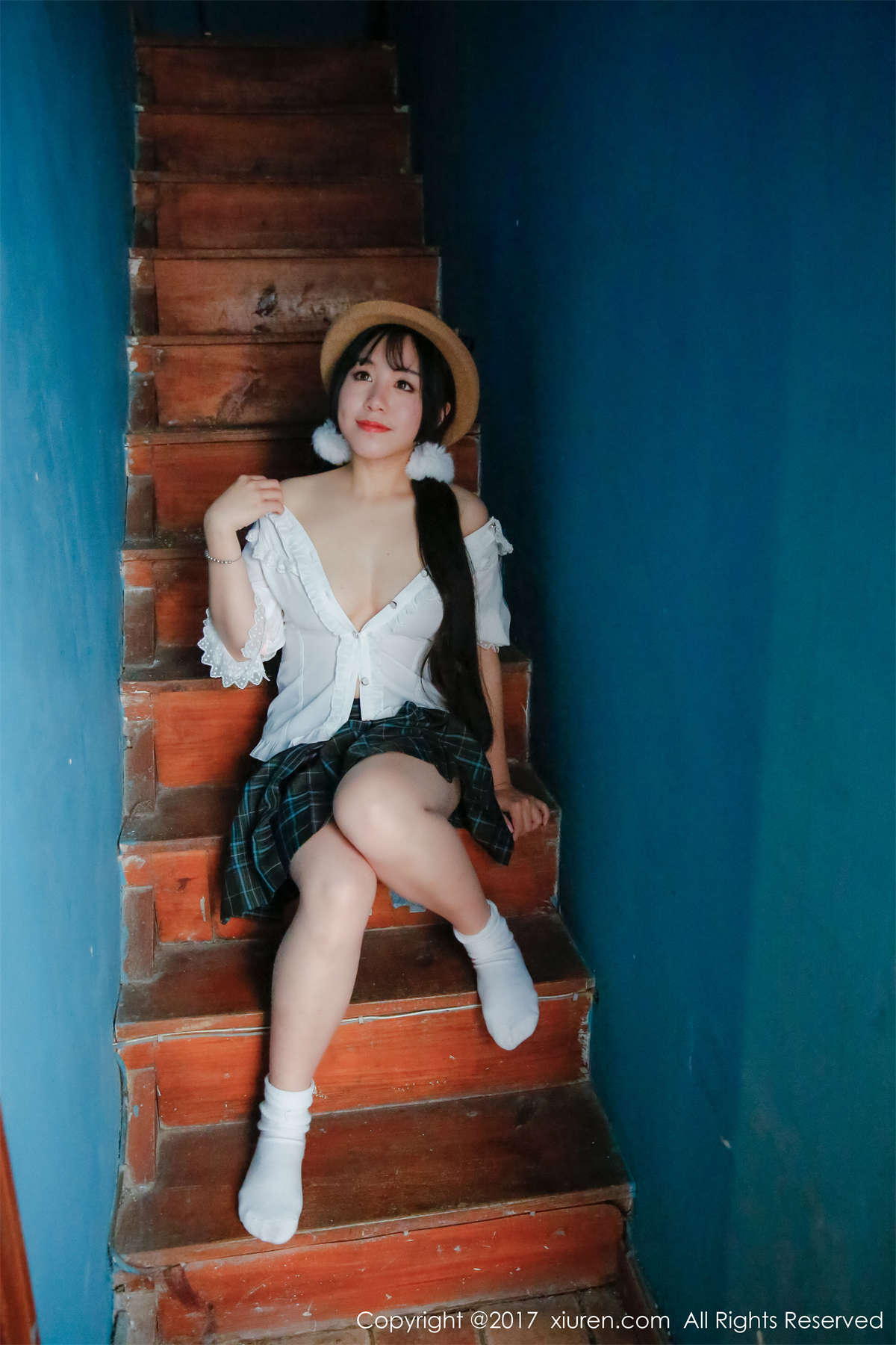 图片[2]-Xiuren秀人网 2017.04.24 NO.742 v菜-日更街拍