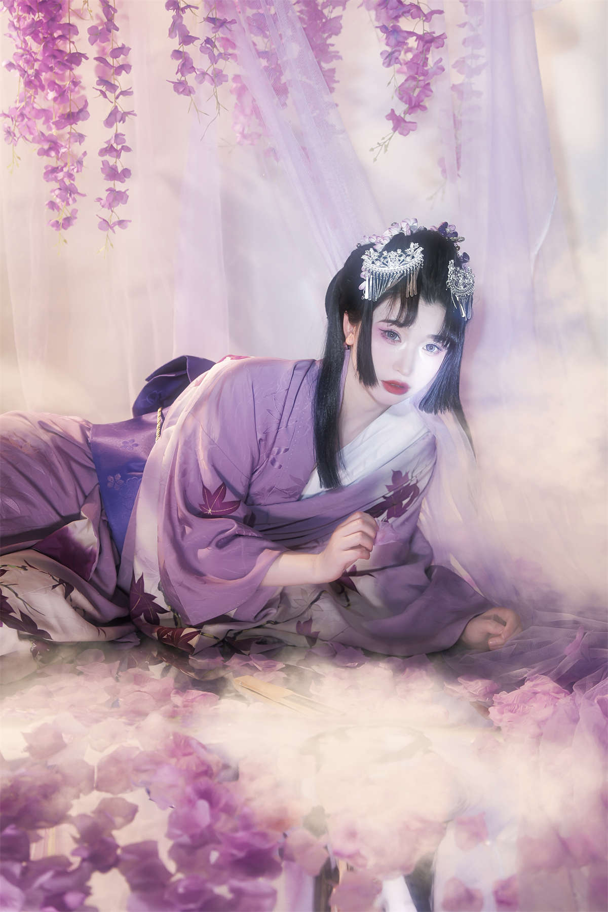 YITUYU艺图语 2023.07.03 紫藤花妖 猫咪插图1