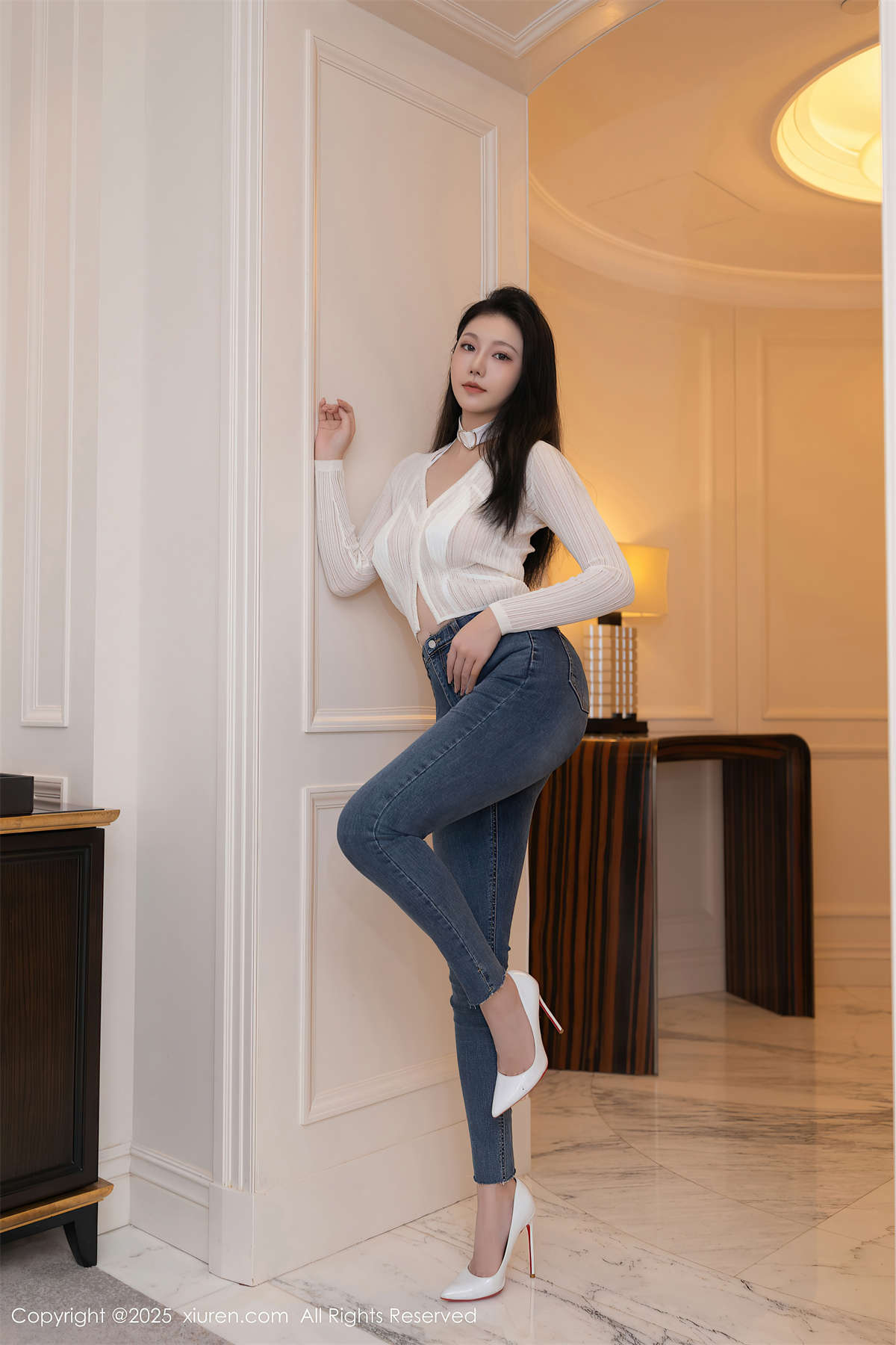 图片[2]-Xiuren秀人网 2025.02.18 NO.9900 安然anran-日更街拍