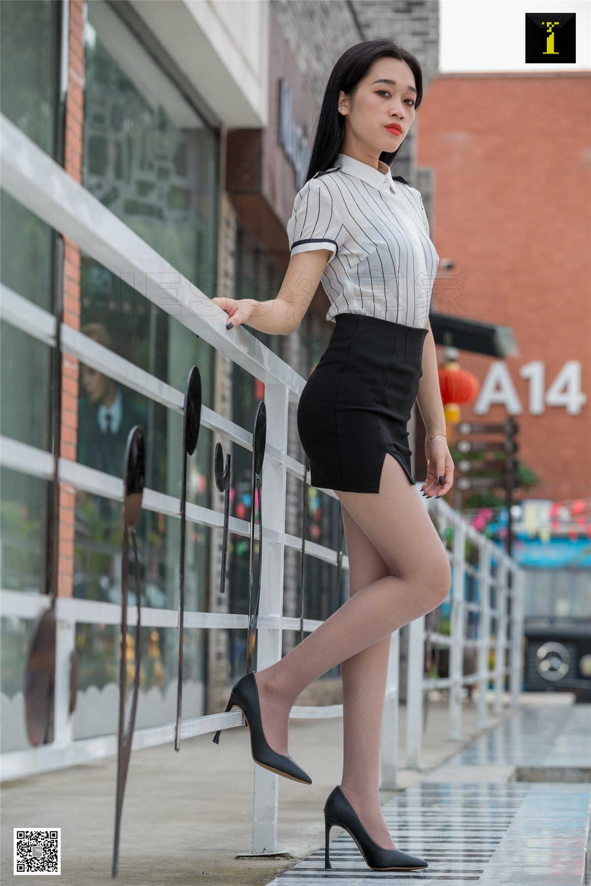 IESS异思趣向 丝享家580期：偶遇白领街拍可乐-日更街拍