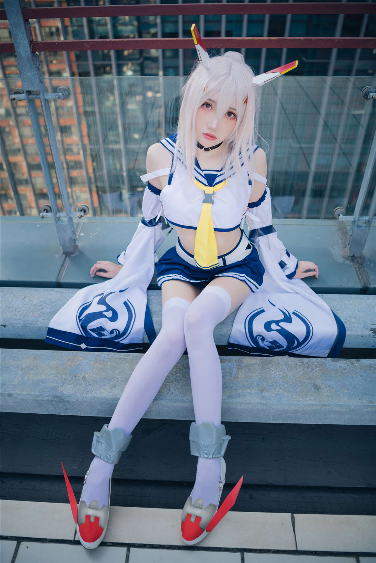 图片[2]-微博知名coser瓜希酱 绫波-日更街拍