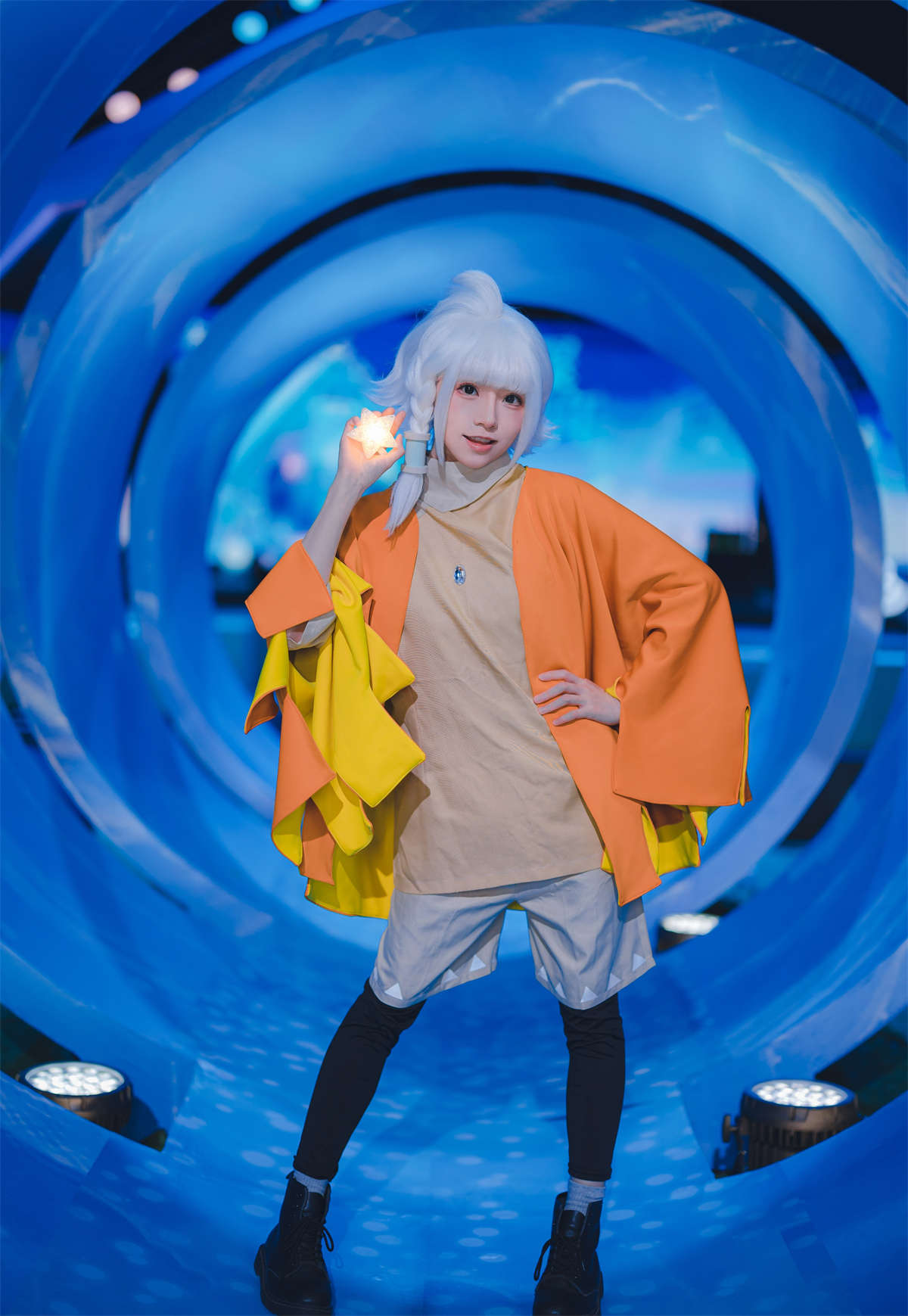 图片[2]-动漫Cos博主-绮太郎Kitaro 光遇音乐节-日更街拍