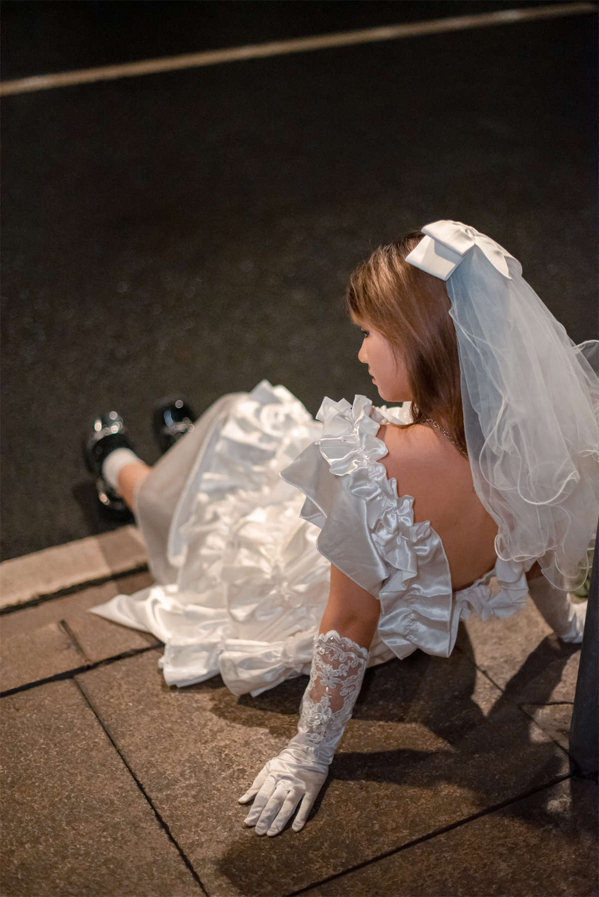 YITUYU艺图语 2025.04.18 婚纱背后 泡泡小咩-日更街拍