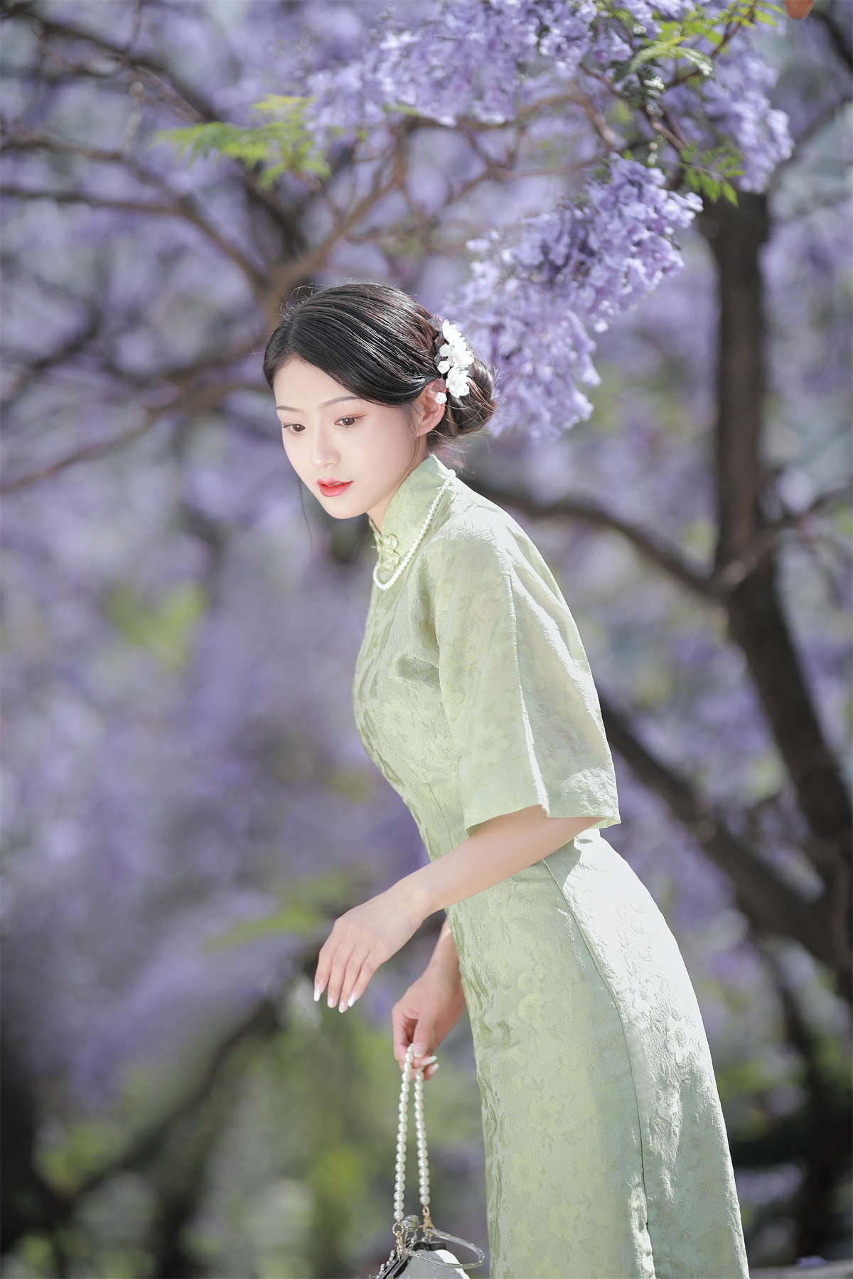 图片[2]-YITUYU艺图语 2022.06.20 蓝花楹 nya酱的铃铛铛-日更街拍