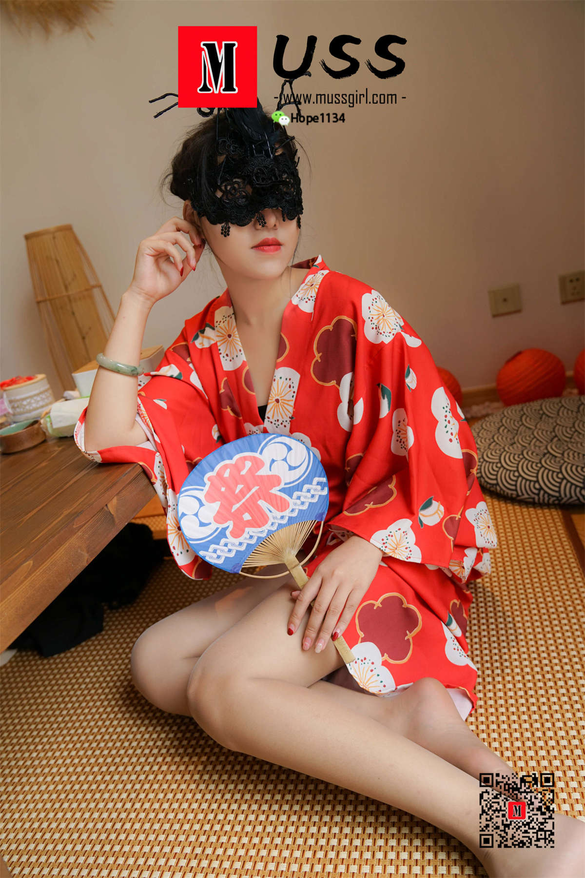 图片[2]-MussGirl慕丝女郎 NO.005 尤物珊珊-日更街拍