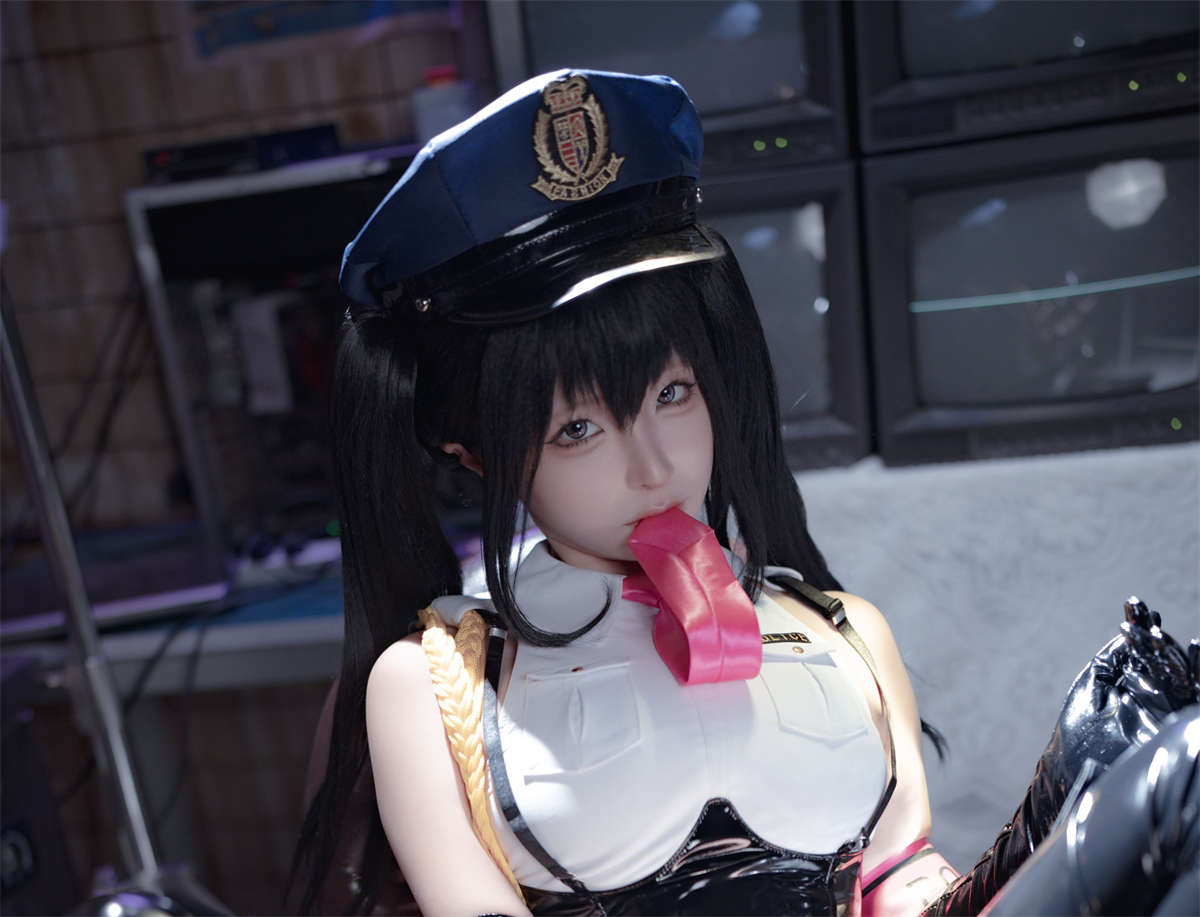 图片[2]-知名动漫博主-蠢沫沫 沙希女警-日更街拍