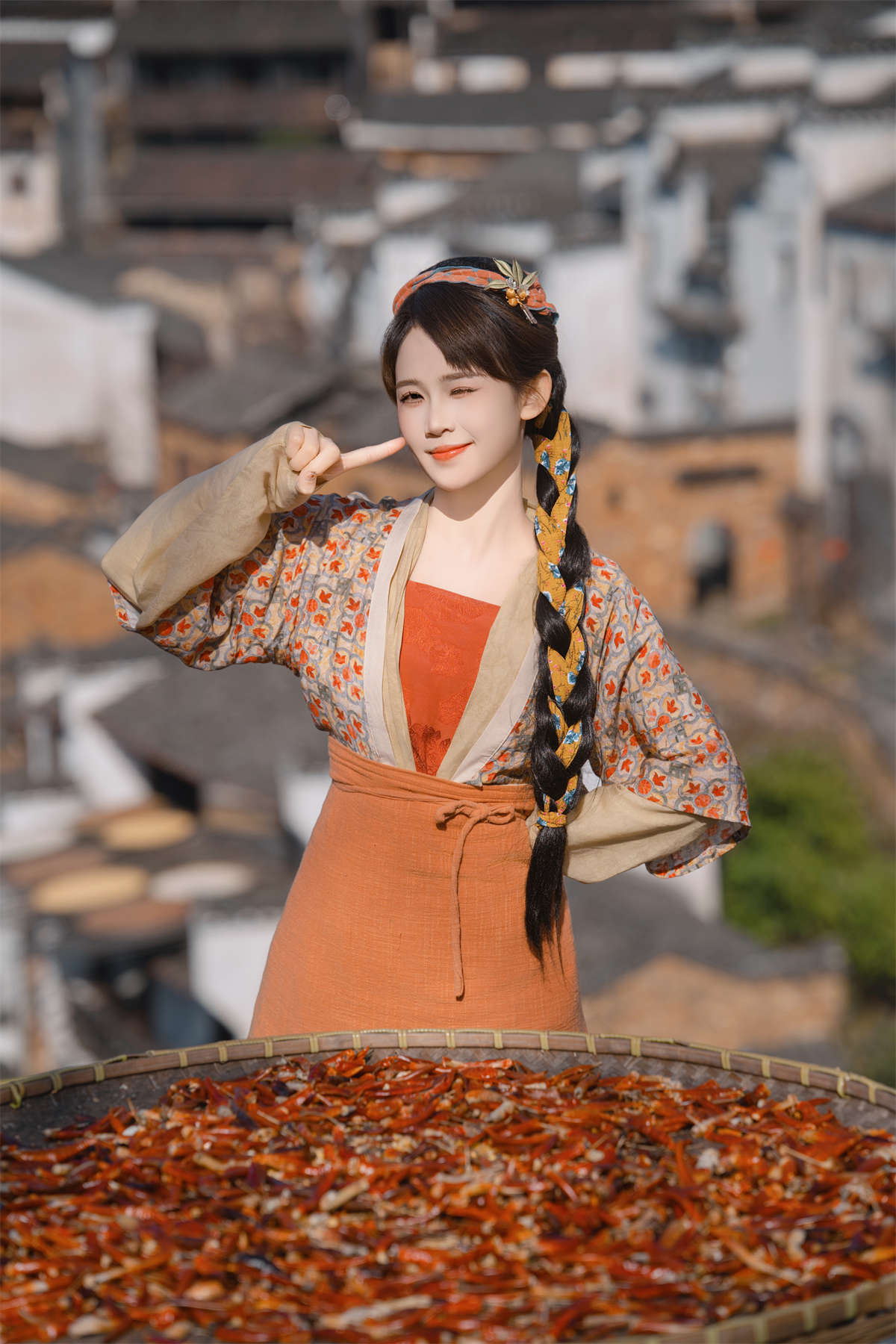 图片[2]-YITUYU艺图语 2025.04.06 橙色的秋收 张燕红-日更街拍