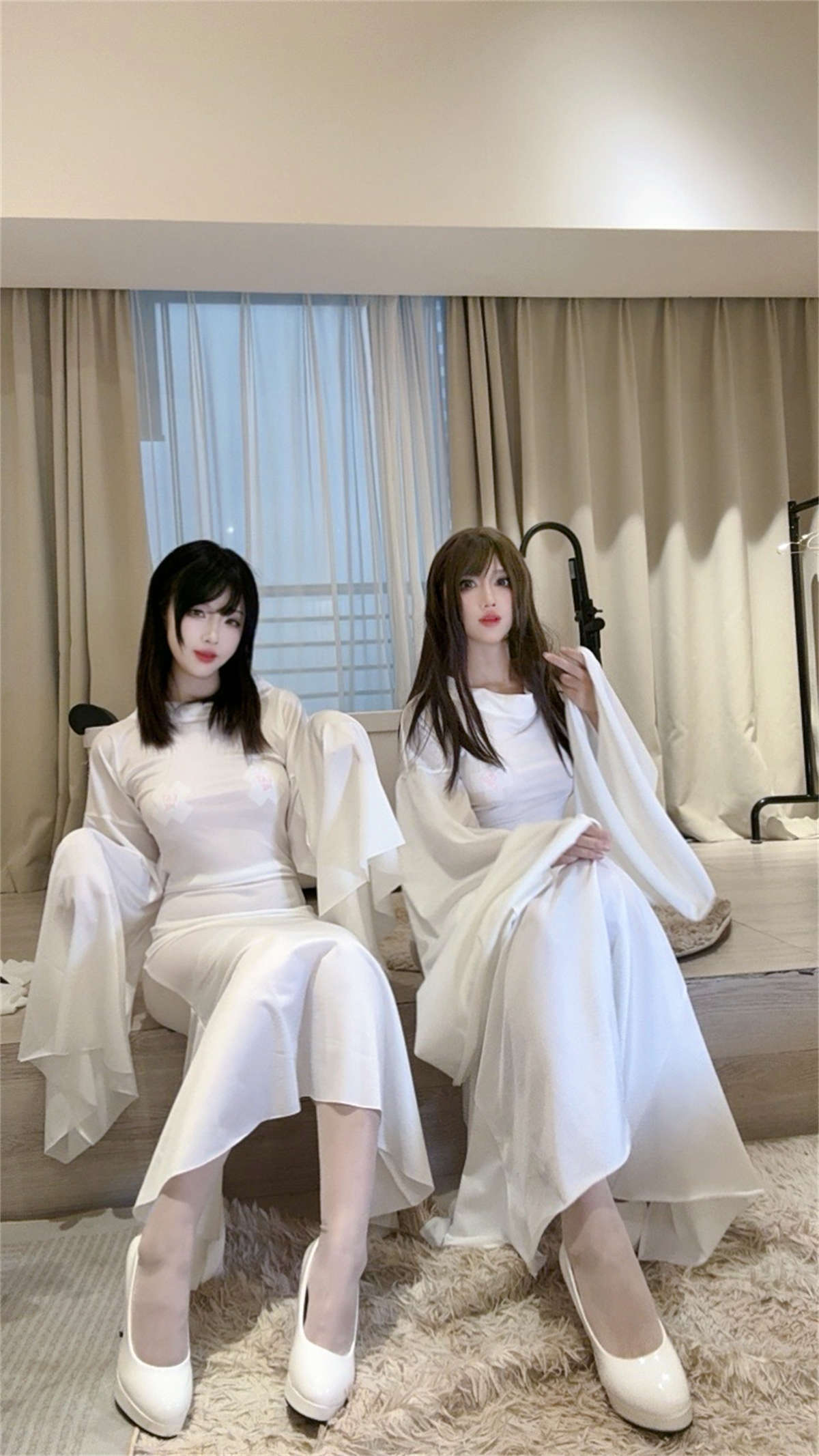 高产型Coser-二佐Nisa 幽灵娘-日更街拍