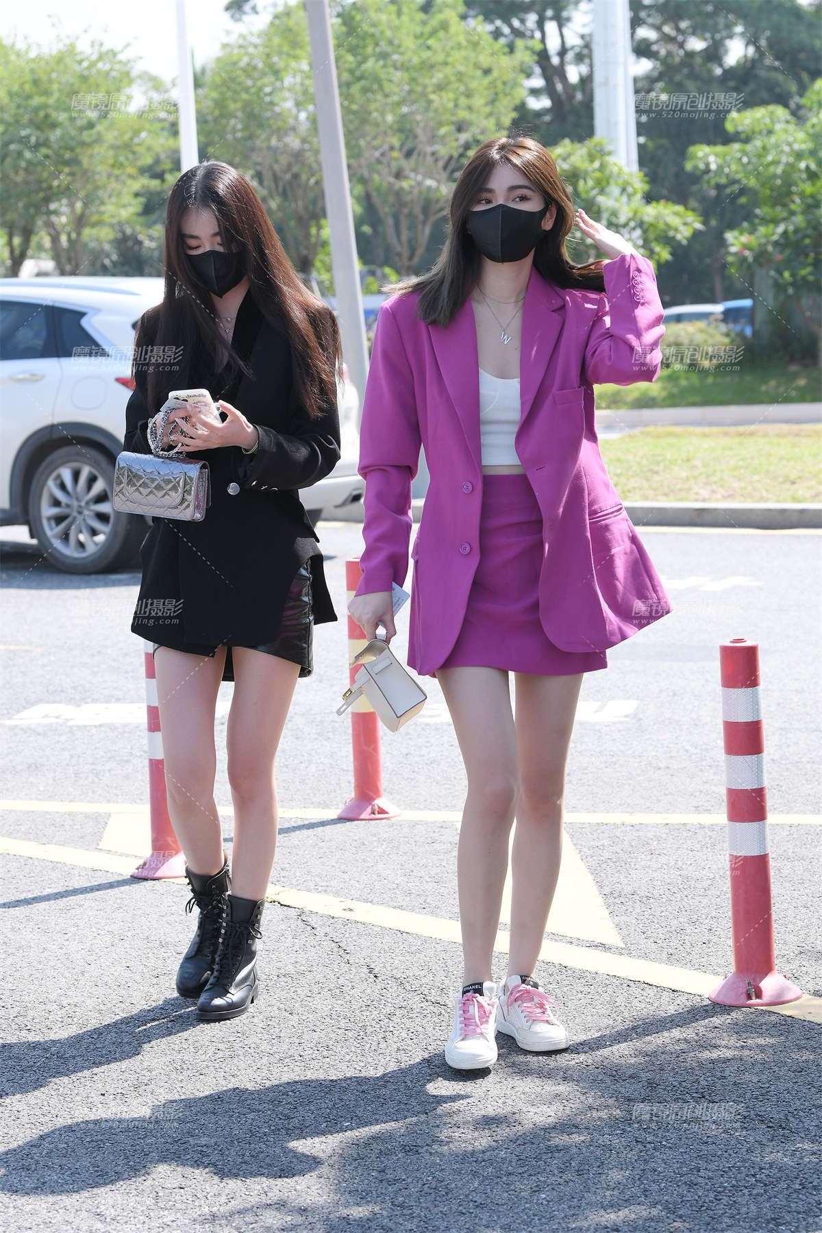 纤细美腿俩闺蜜~-日更街拍