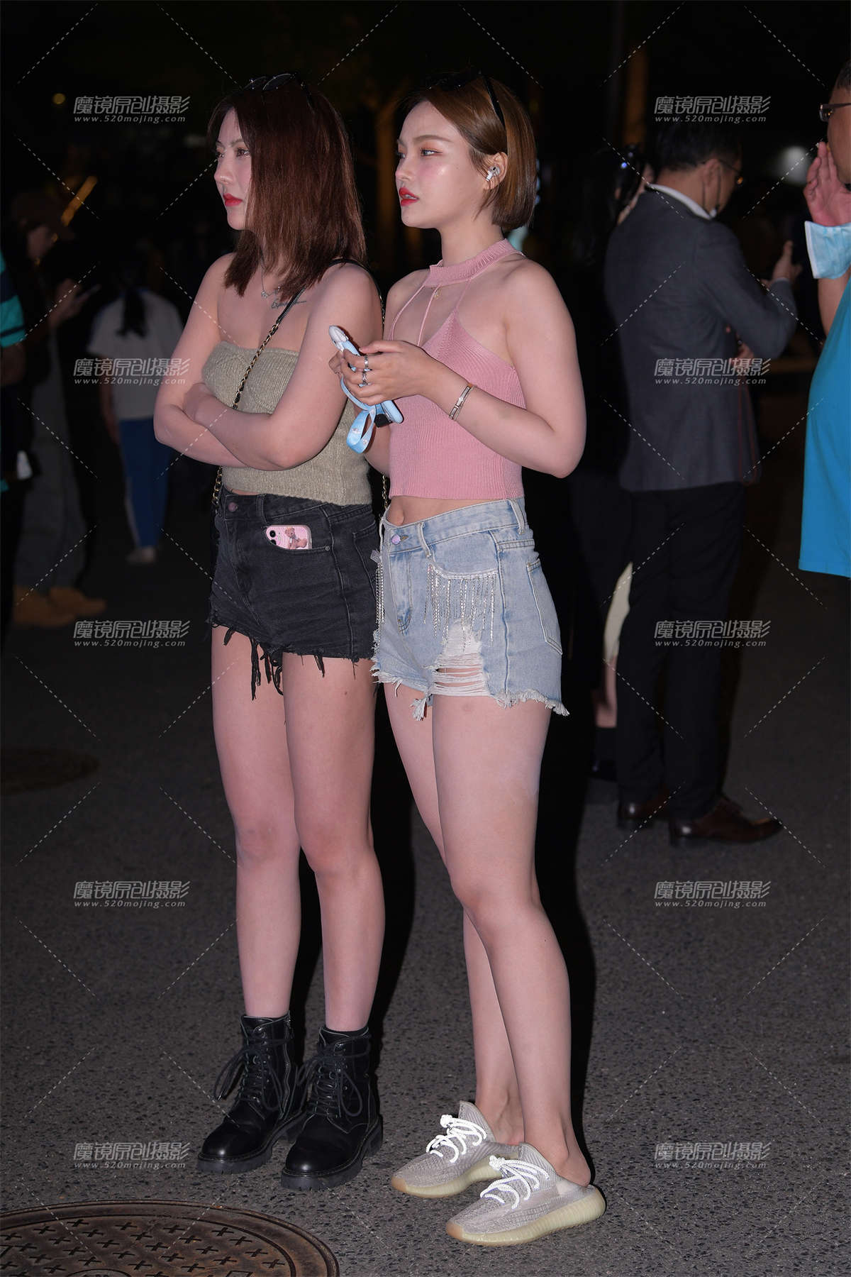 图片[2]-微胖热裤闺蜜~-日更街拍