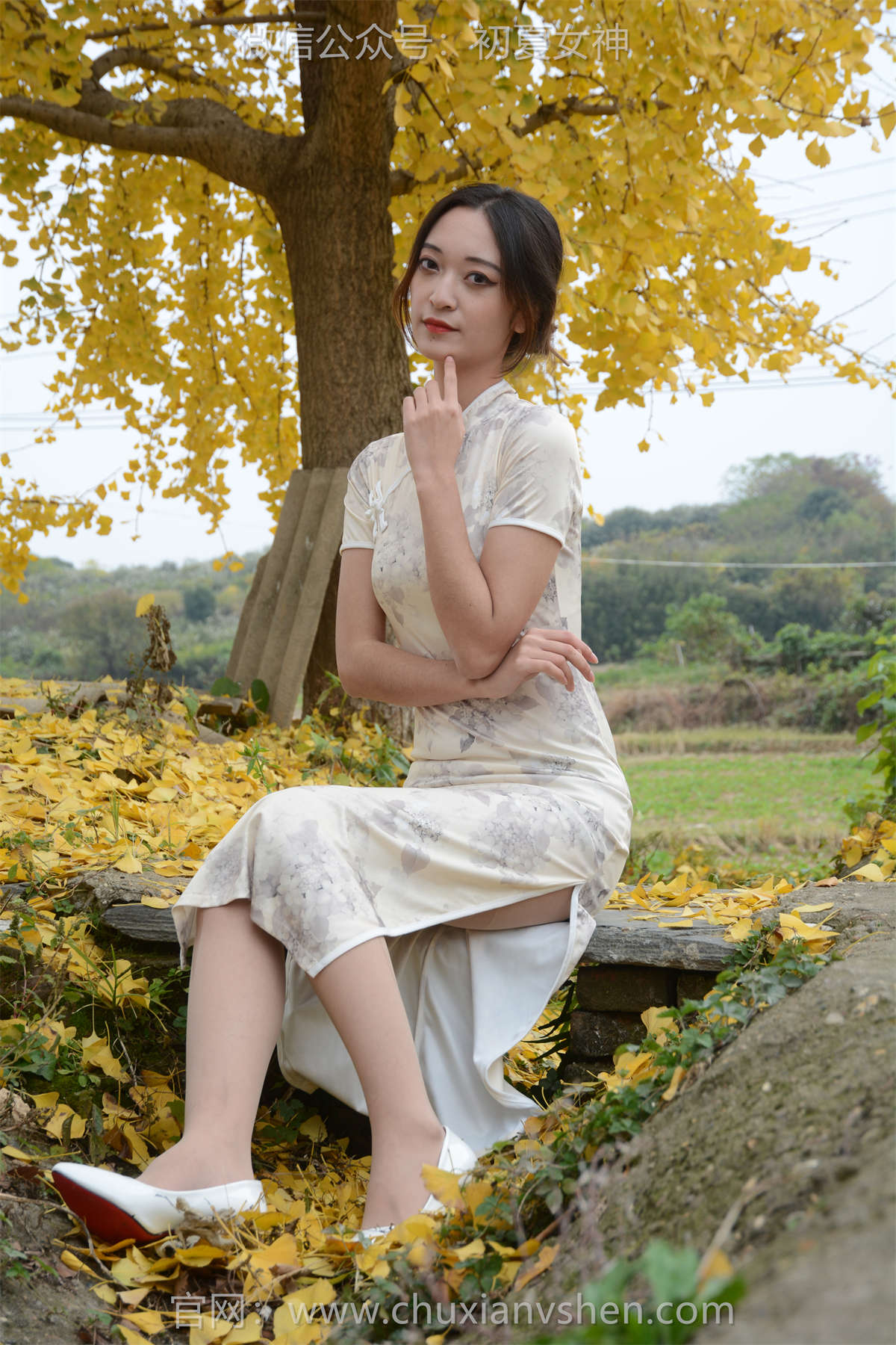 图片[2]-初夏女神 NO.132 依依 寒冬旗袍风-日更街拍