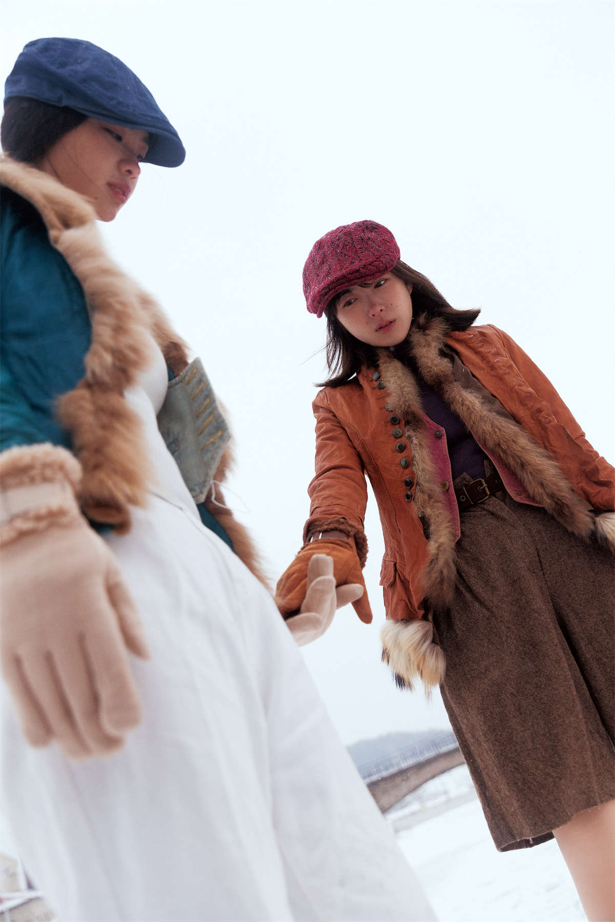 图片[2]-YITUYU艺图语 2025.04.07 双人雪地 合子-日更街拍