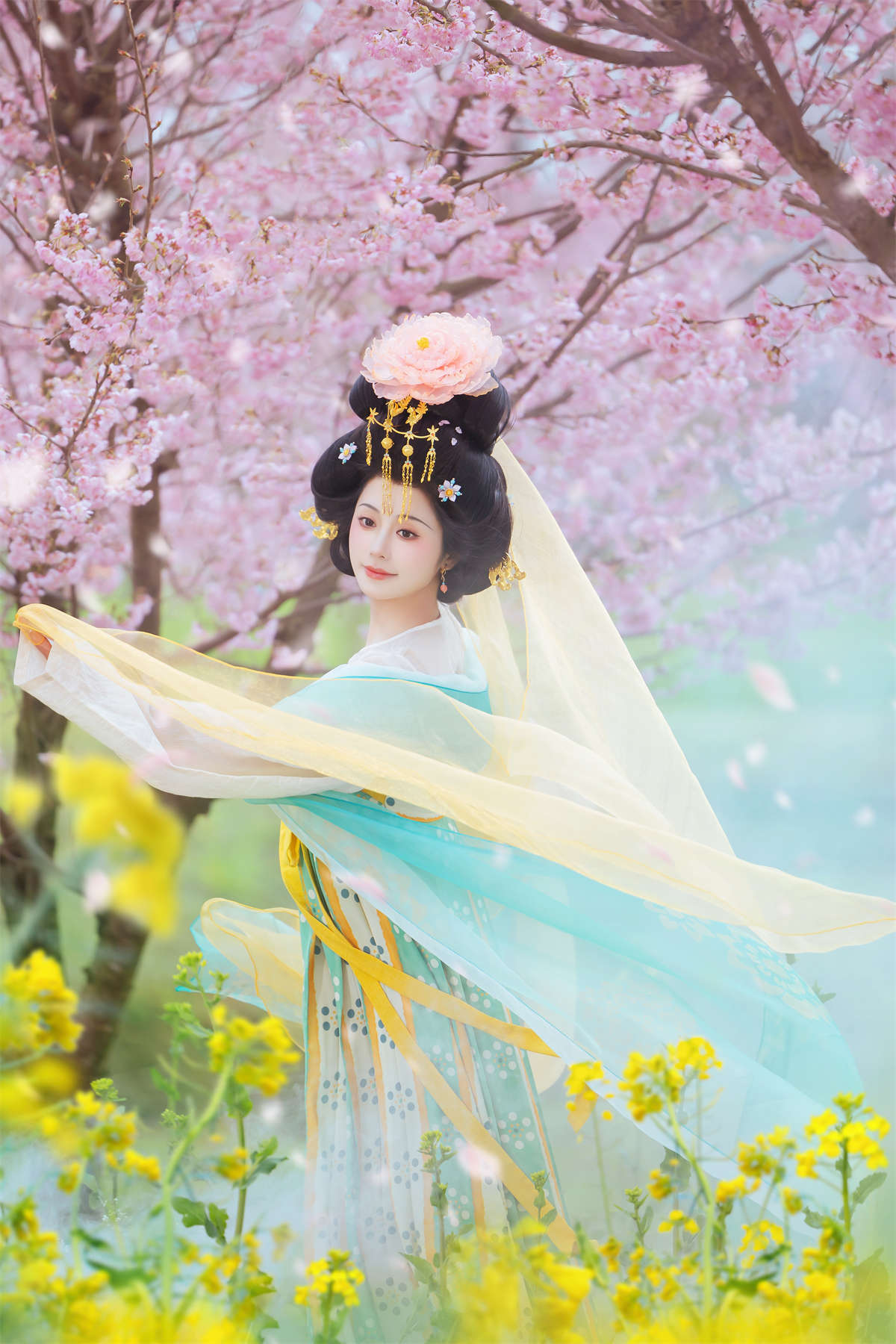 YITUYU艺图语 2025.04.07 踏青赏花实录 是雨诗呀-日更街拍
